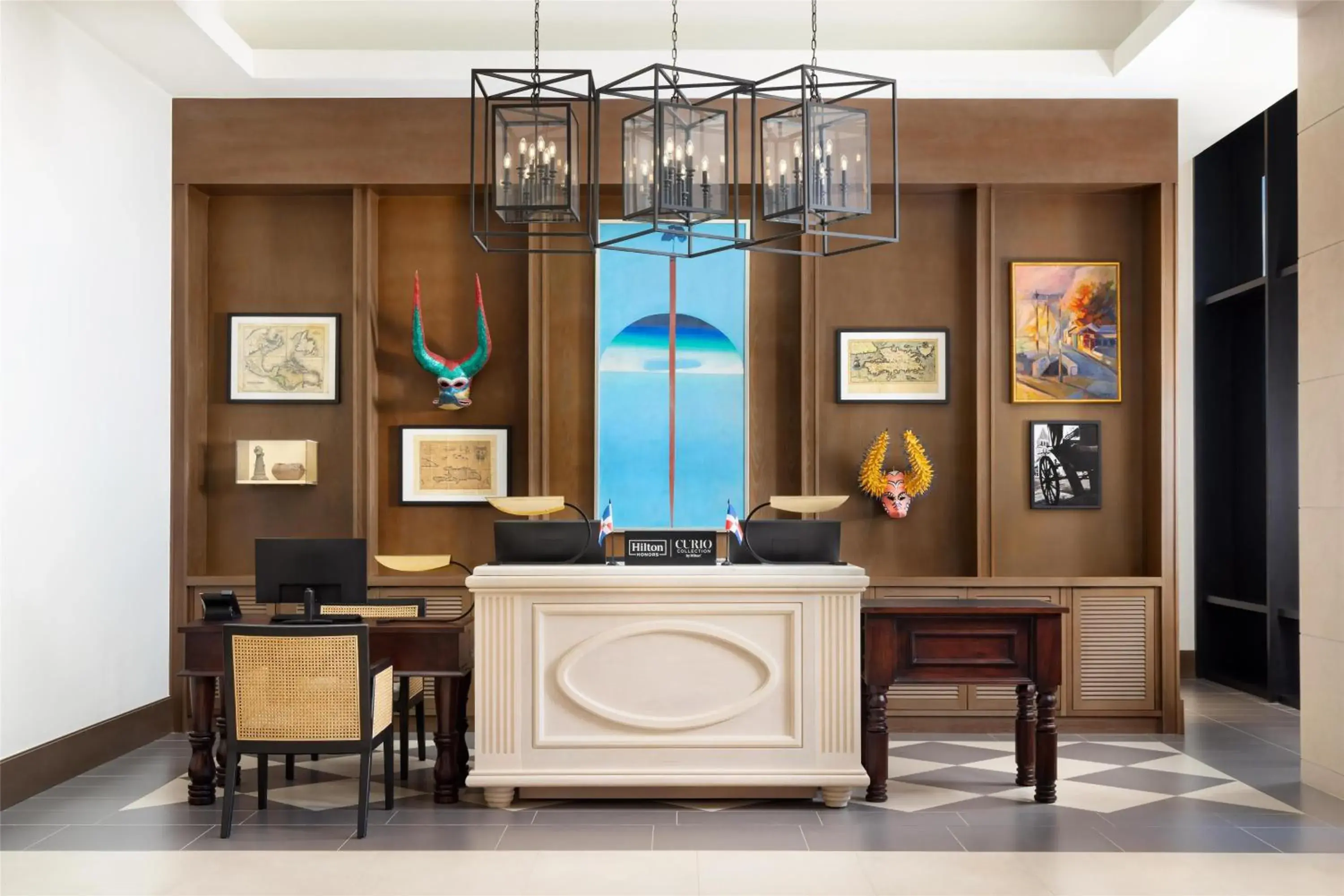 Lobby or reception in Hotel Santiago, Curio Collection By Hilton Lobby or reception in Hotel Santiago, Curio Collection By Hilton
