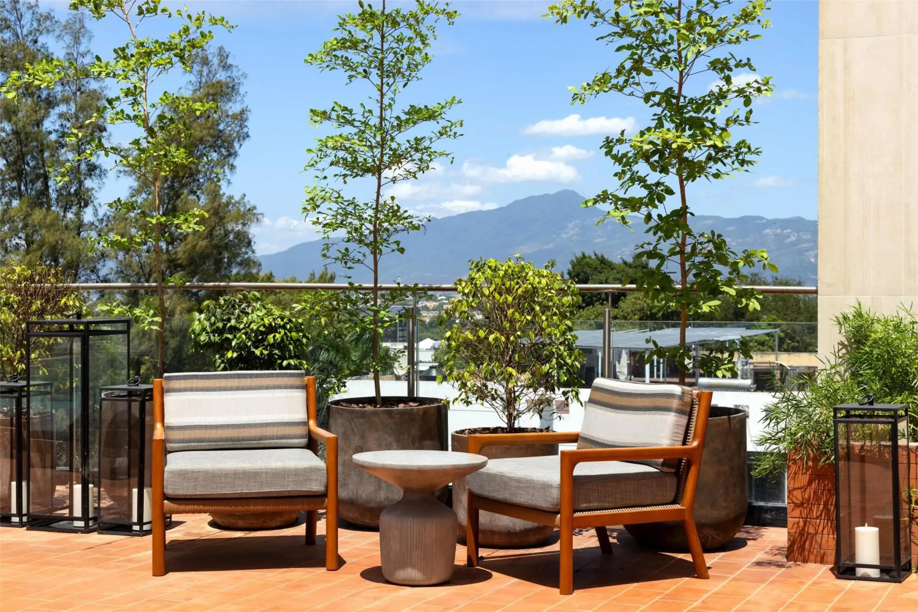 Pool view in Hotel Santiago, Curio Collection By Hilton Pool view in Hotel Santiago, Curio Collection By Hilton