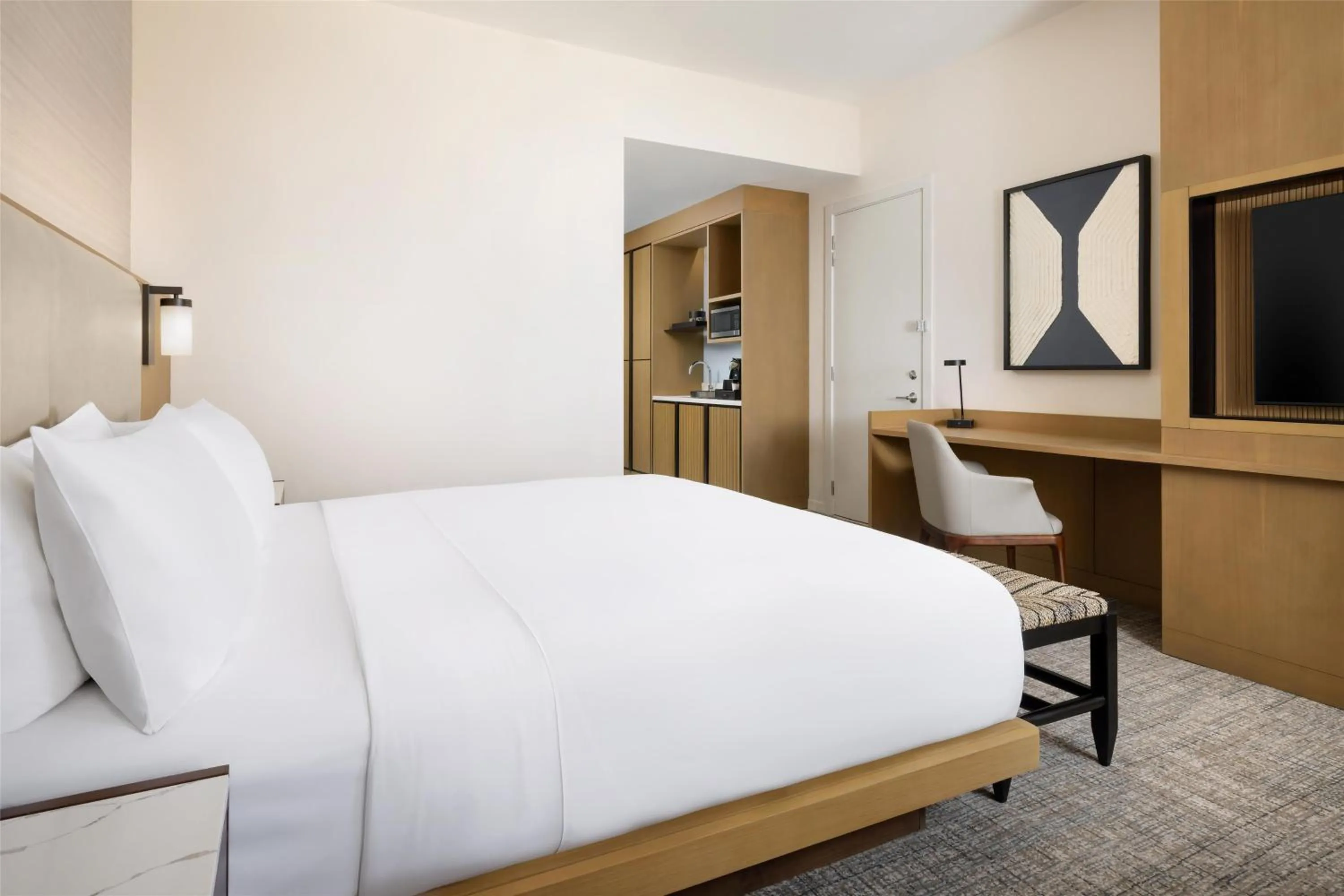 Bedroom, Bed in Hotel Santiago, Curio Collection By Hilton