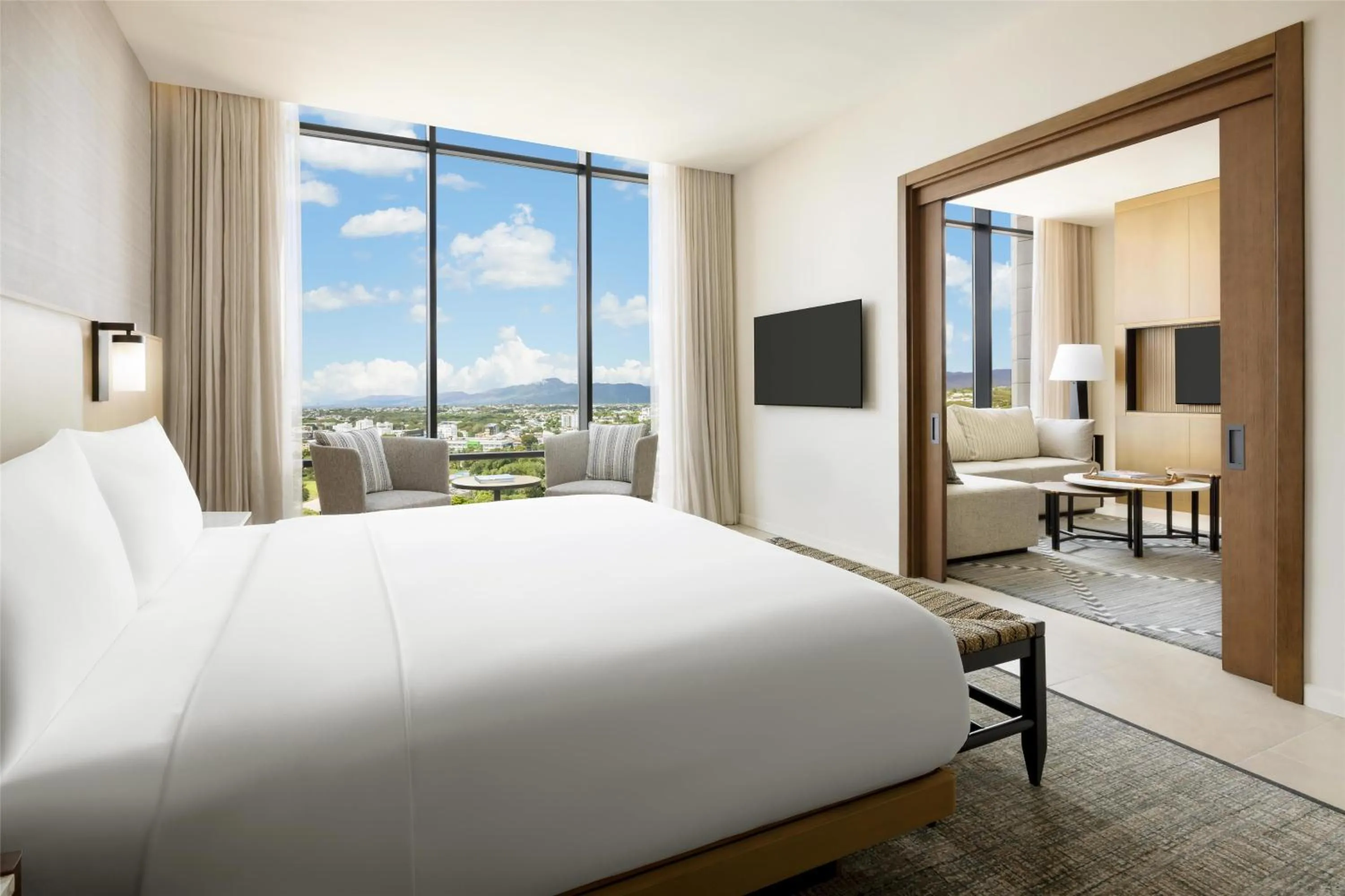 Bed in Hotel Santiago, Curio Collection By Hilton