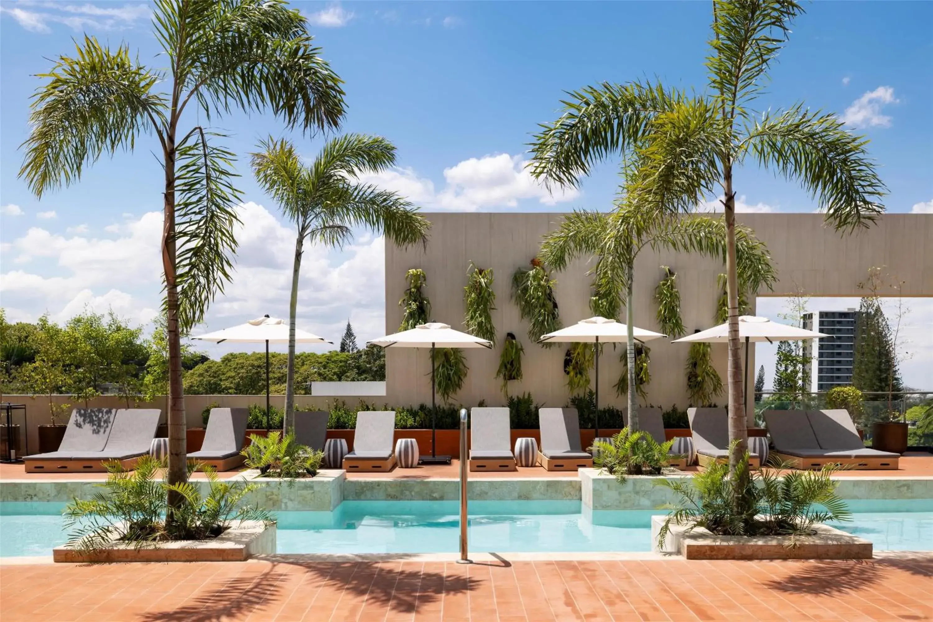 Pool view in Hotel Santiago, Curio Collection By Hilton Pool view in Hotel Santiago, Curio Collection By Hilton