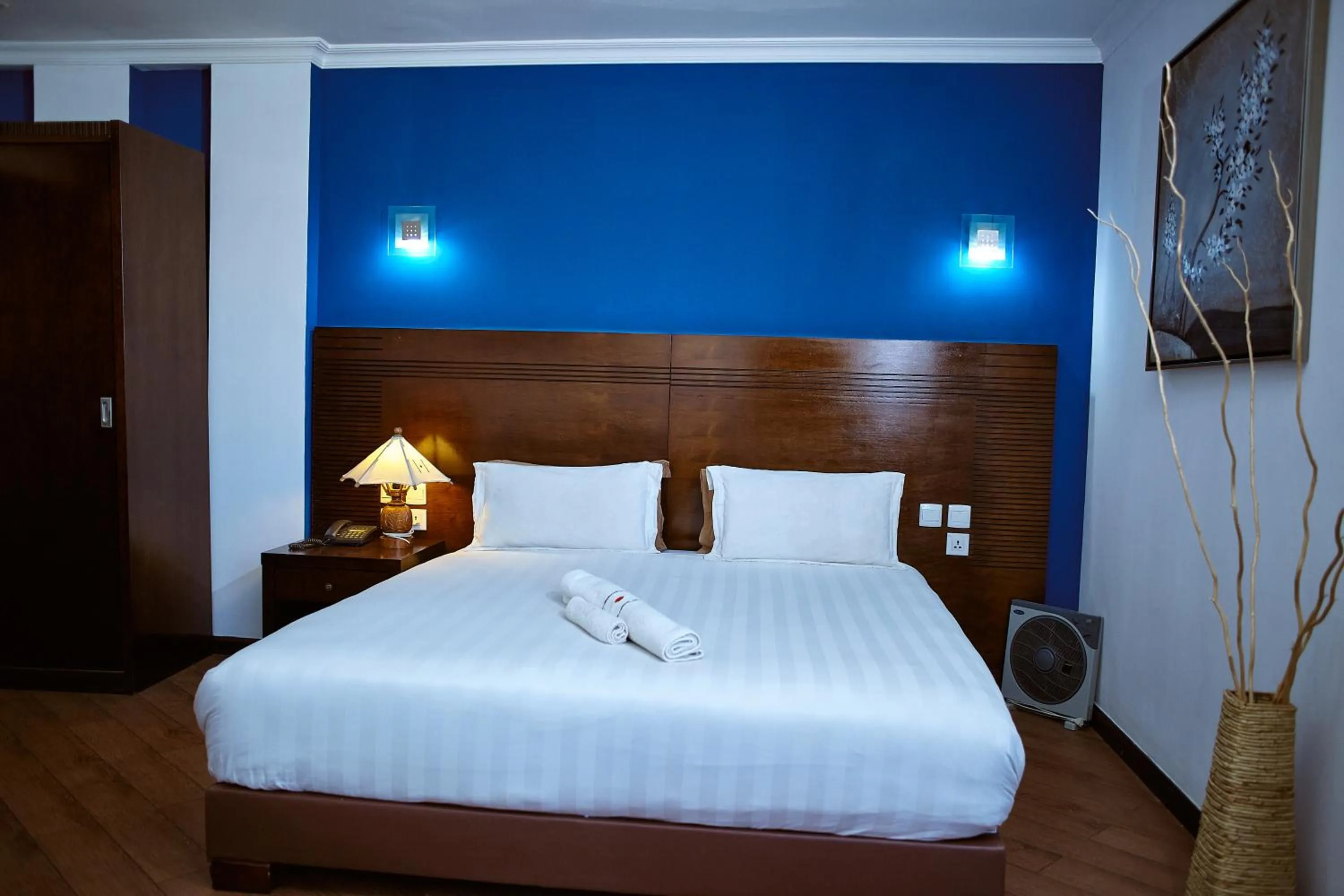 Bed in Central Hotel Tana