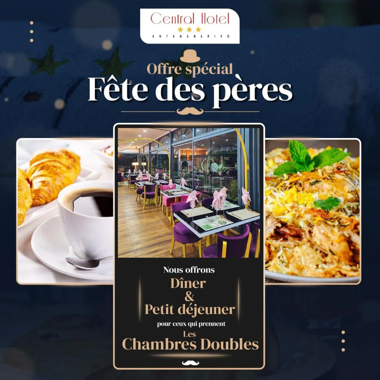 Text overlay in Central Hotel Tana