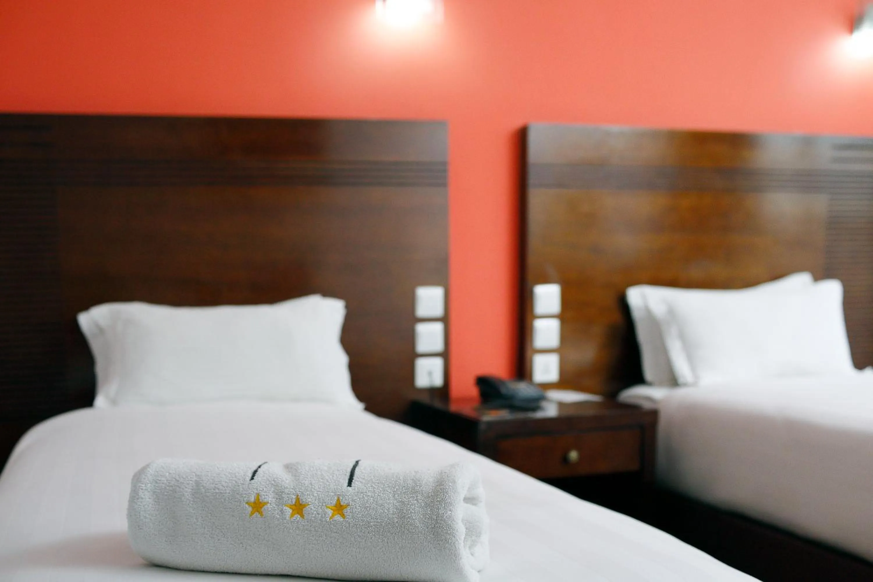 Bed in Central Hotel Tana