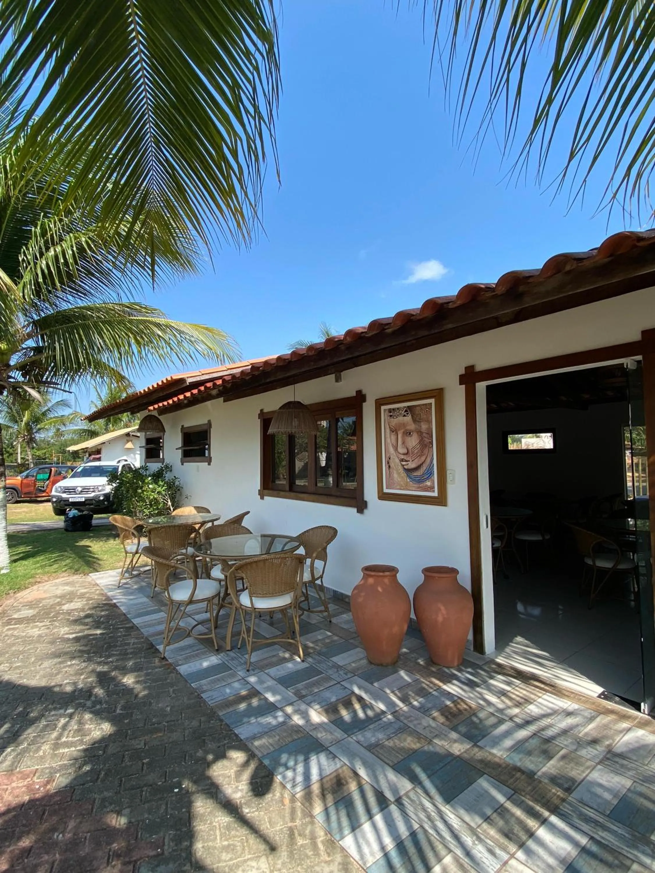 Restaurant/places to eat in Pousada Kaluanã