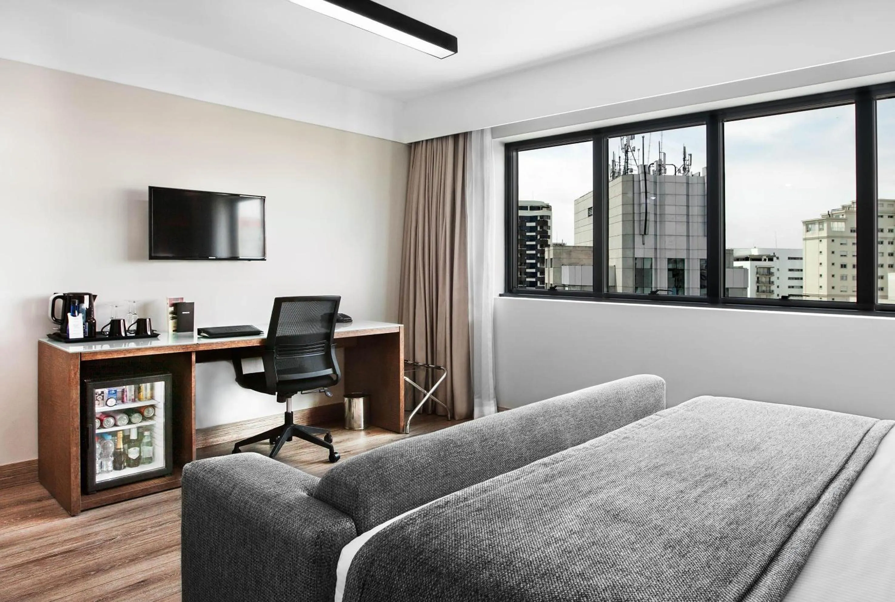 Bedroom, Bed in Meliá Ibirapuera