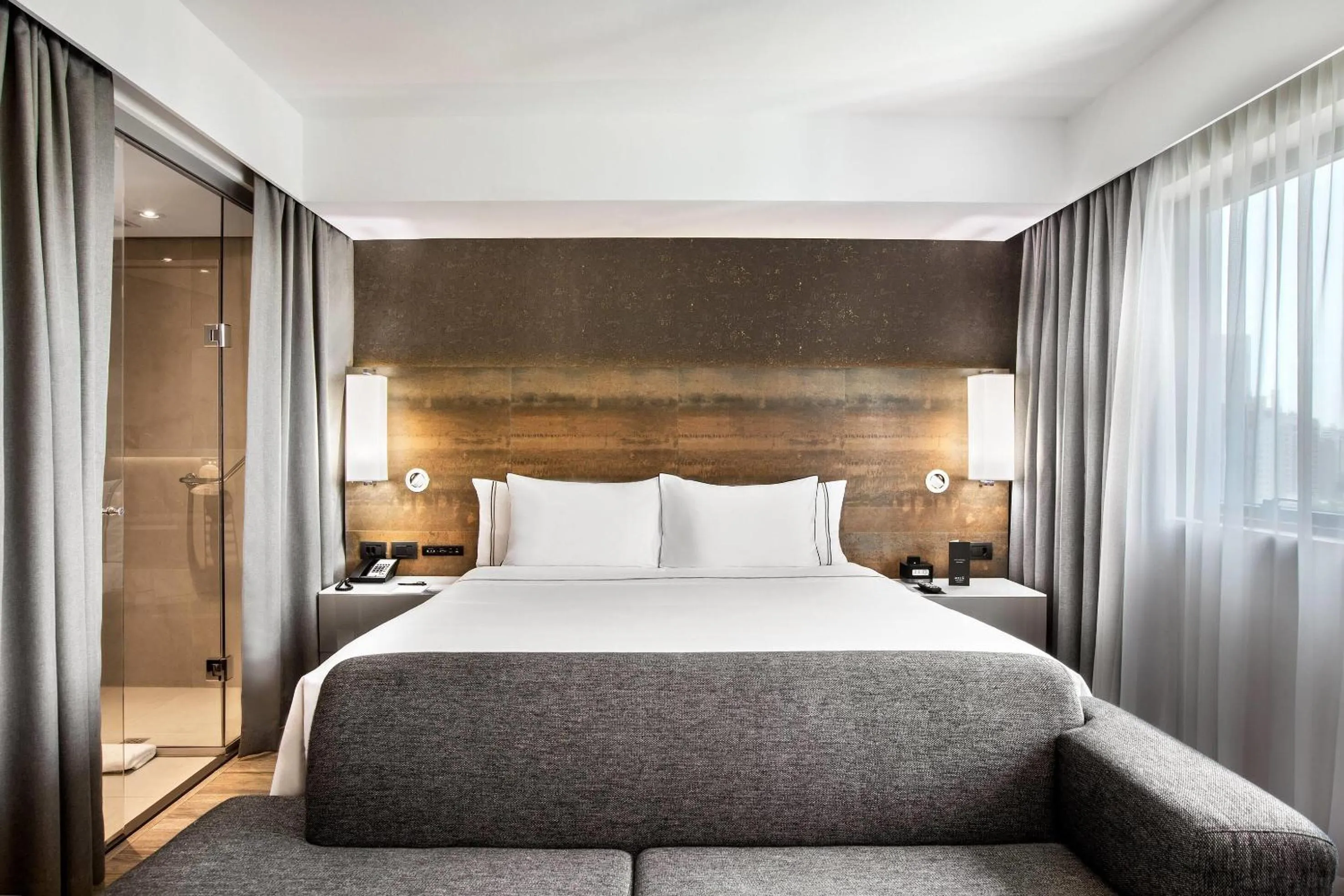 Bedroom, Bed in Meliá Ibirapuera