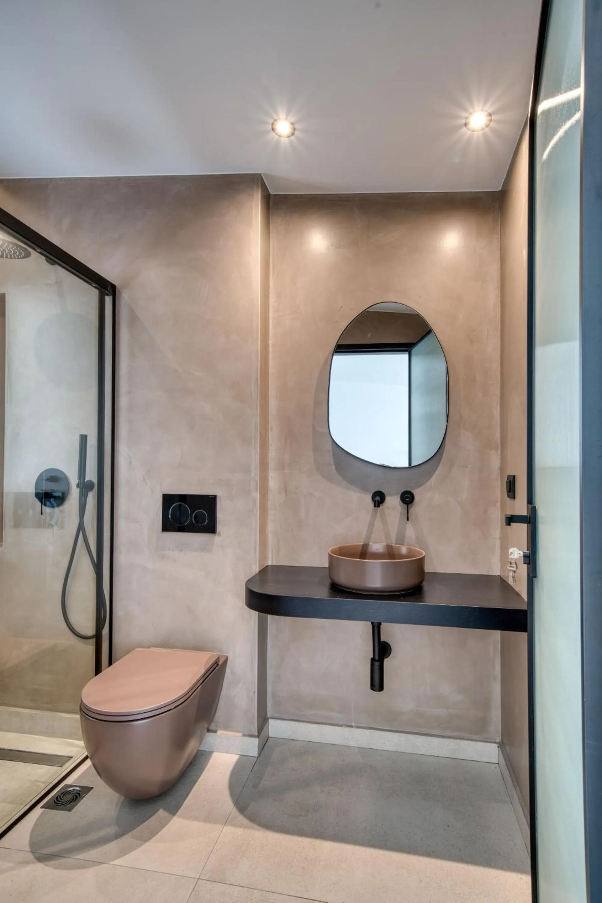 Shower in Anima Deluxe Suites