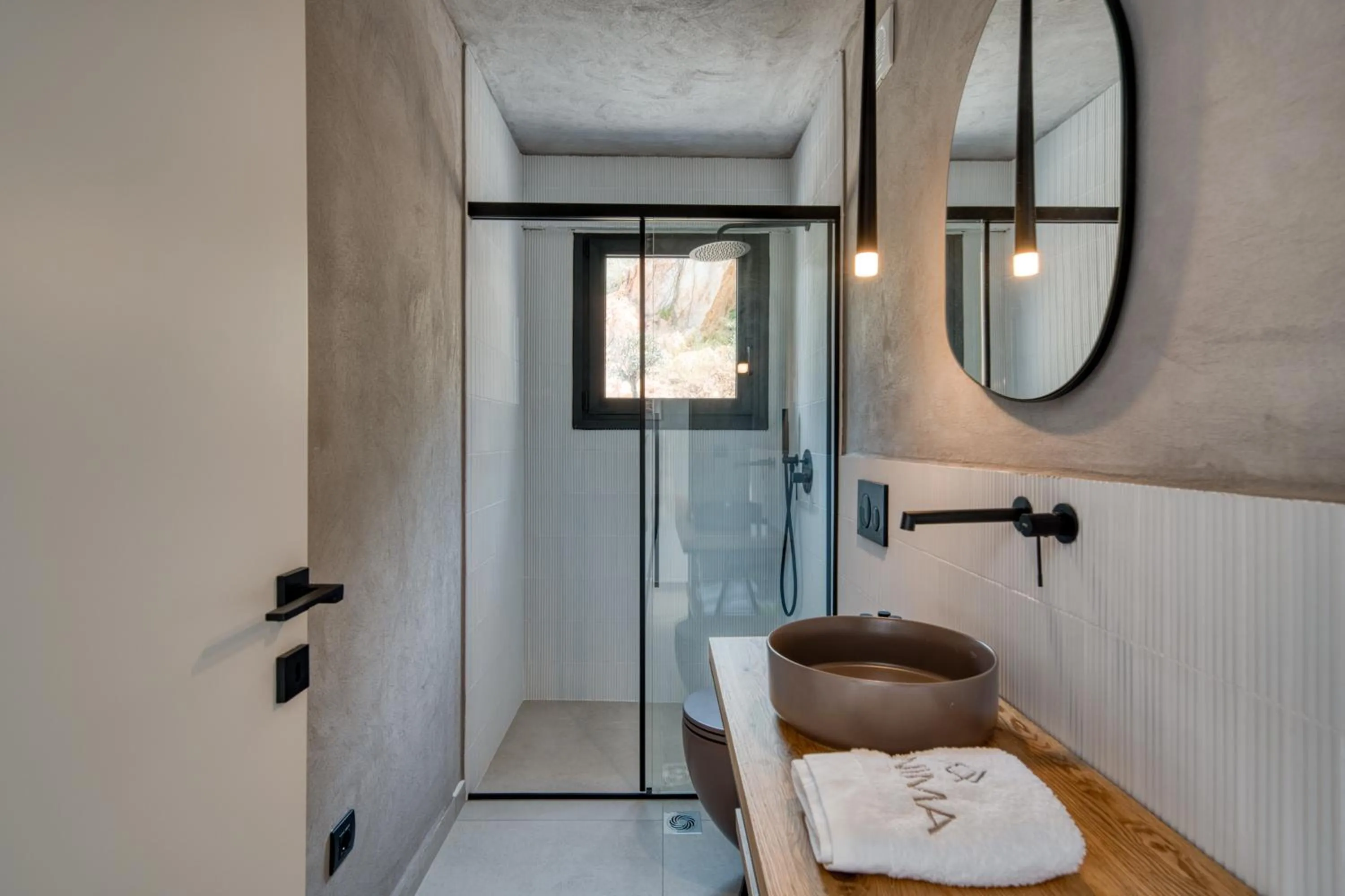 Shower in Anima Deluxe Suites