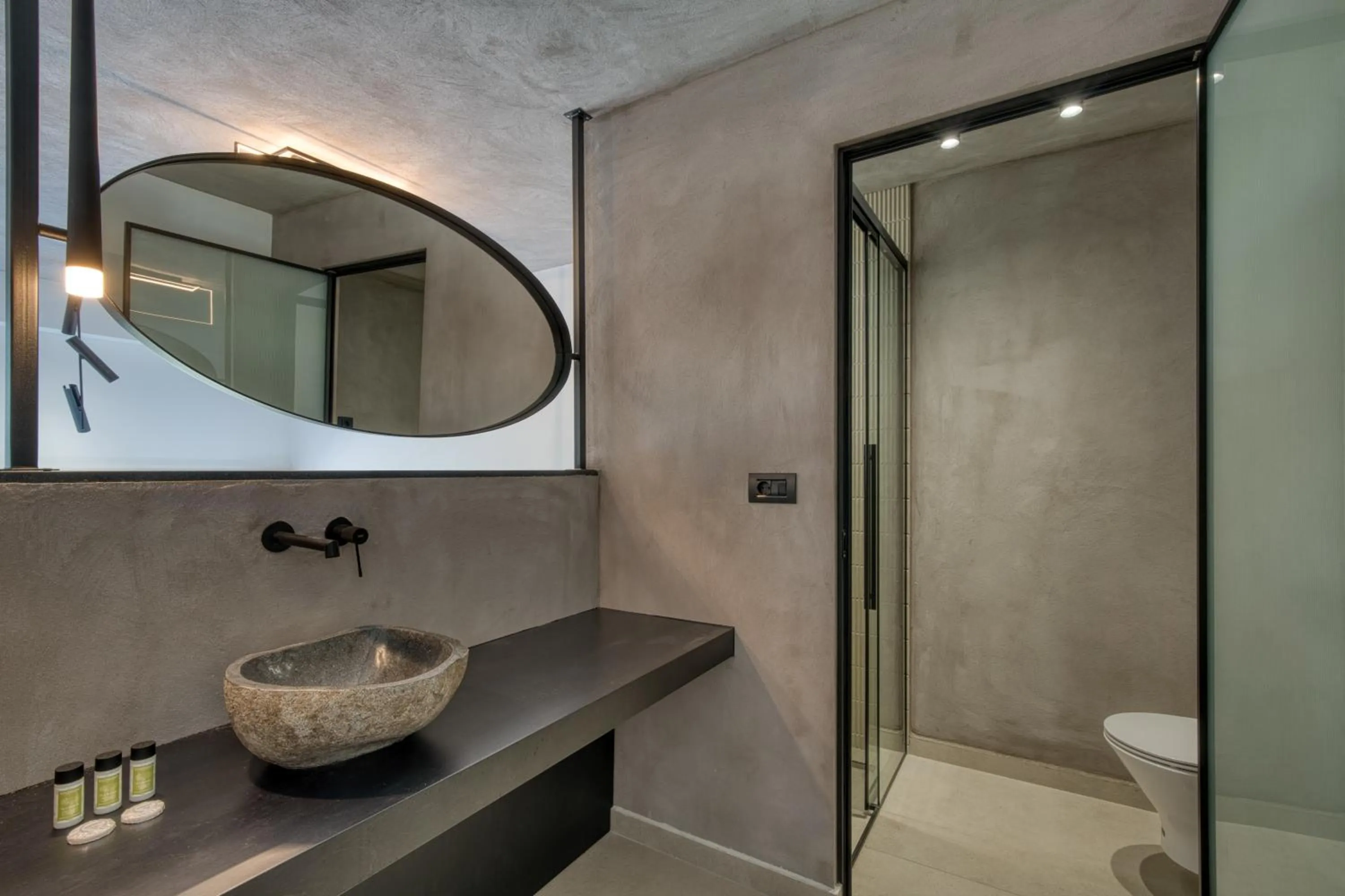 Shower in Anima Deluxe Suites