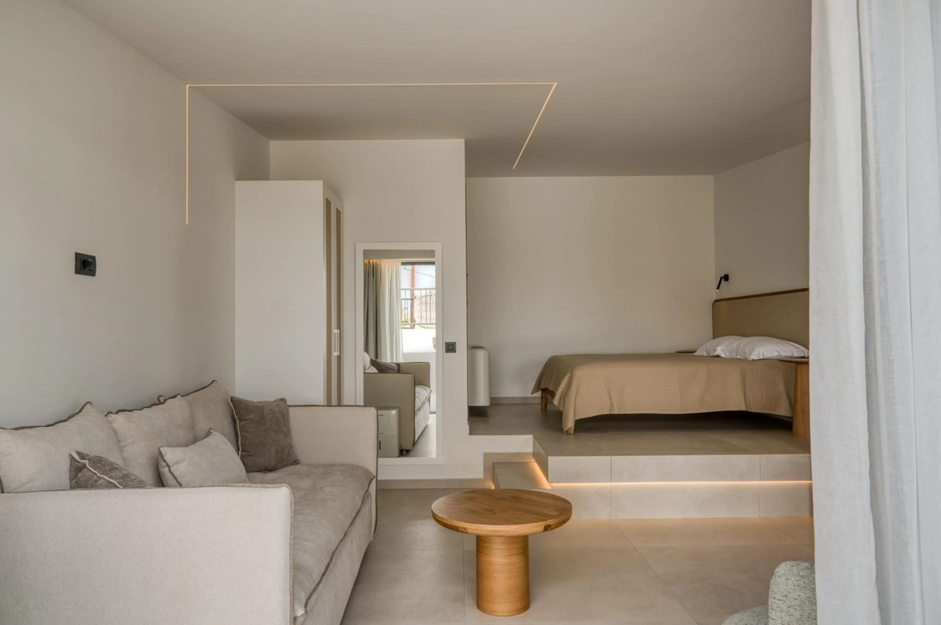 Bed in Anima Deluxe Suites