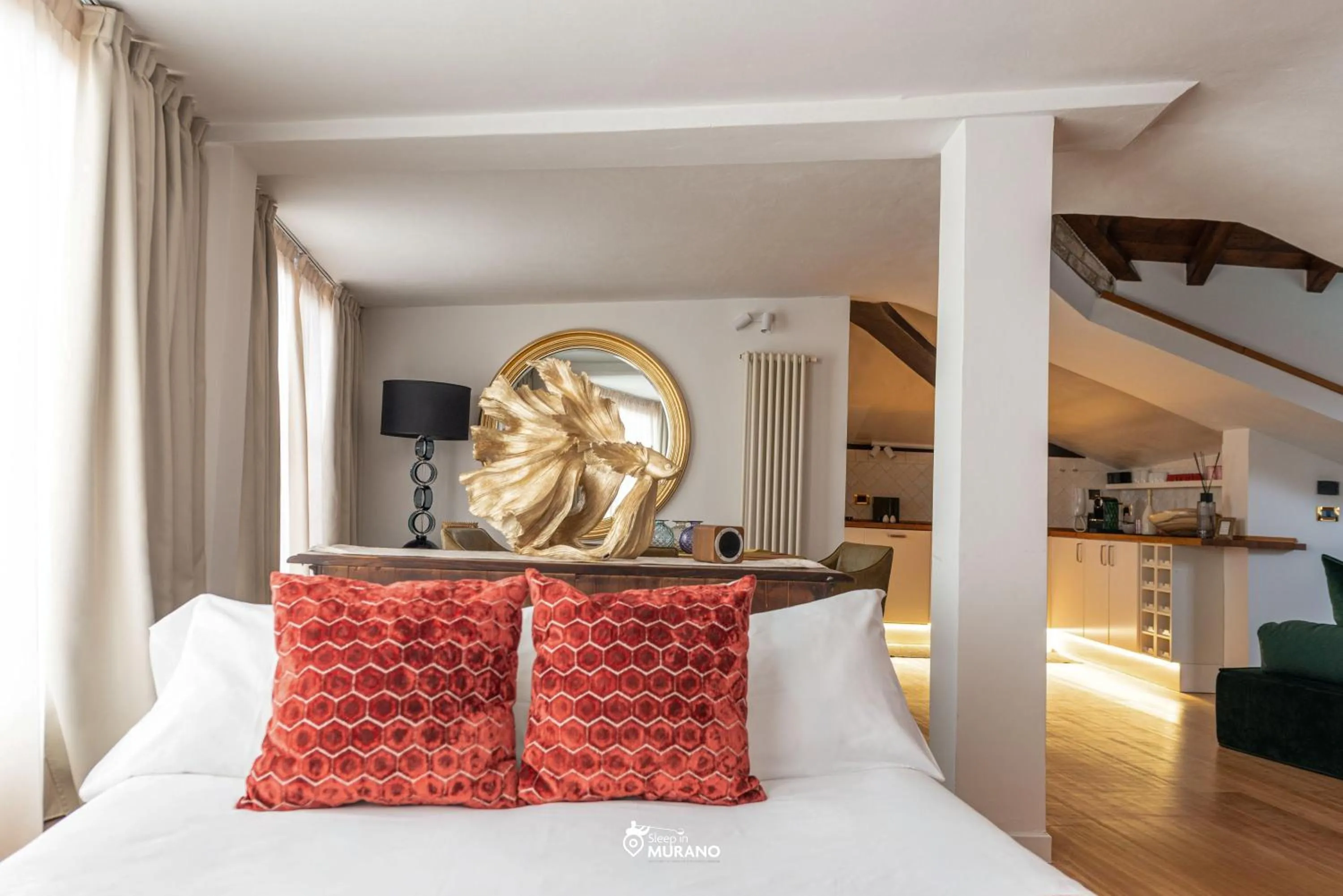 Bed in MURANO Suites - BOUTIQUE Apartments adults only