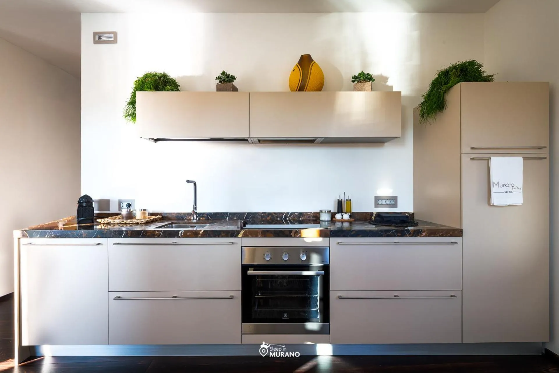 Kitchen or kitchenette in MURANO Suites - BOUTIQUE Apartments adults only