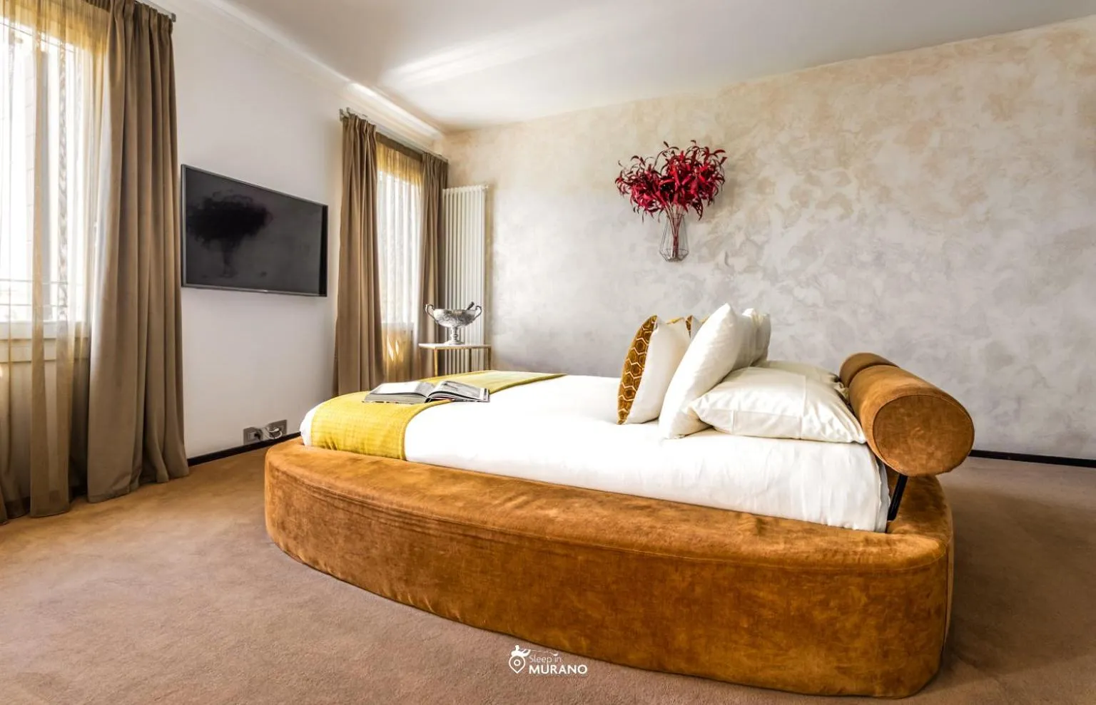 Bed in MURANO Suites - BOUTIQUE Apartments adults only