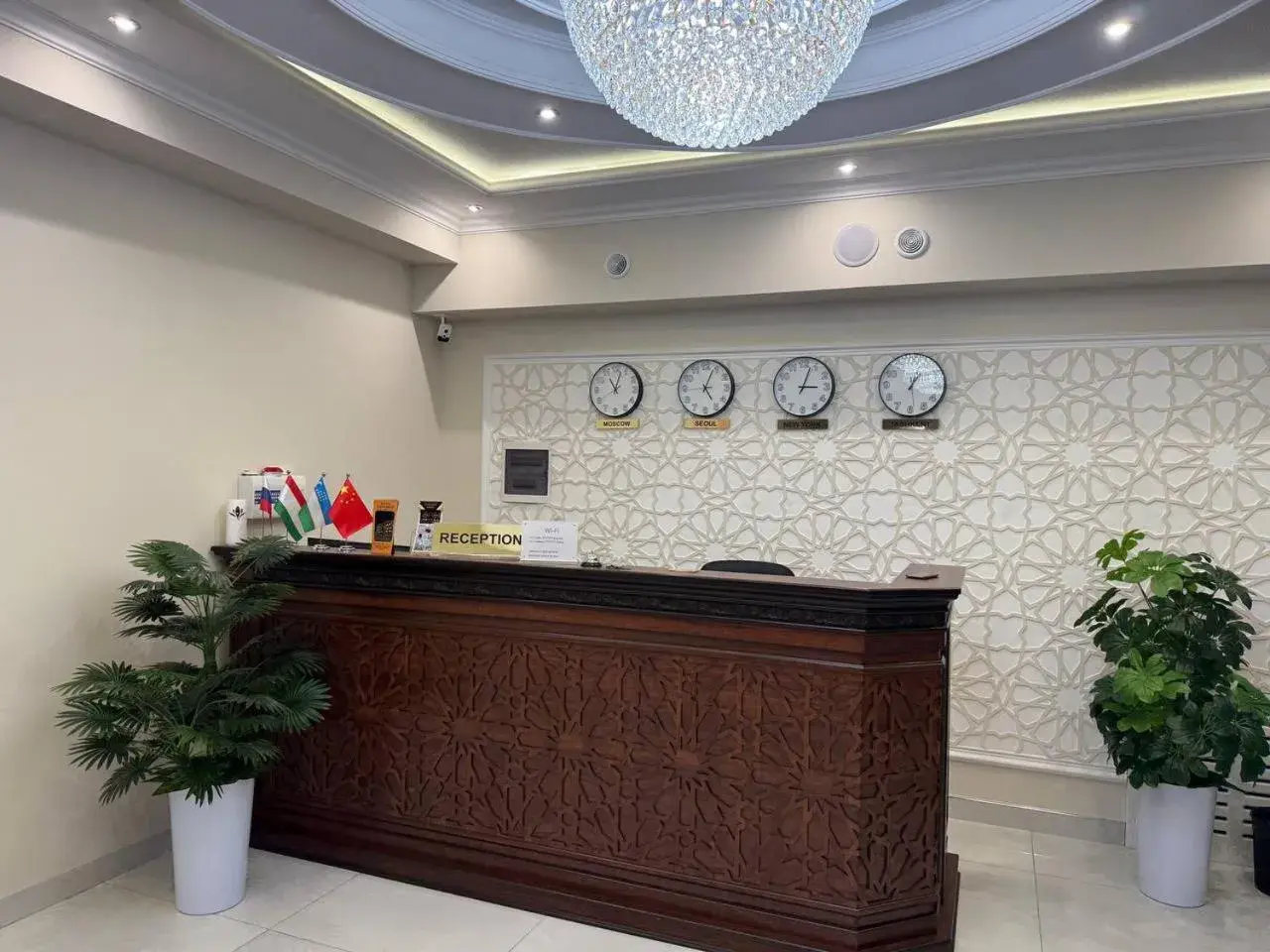 Lobby or reception in Beksaroy Lobby or reception in Beksaroy