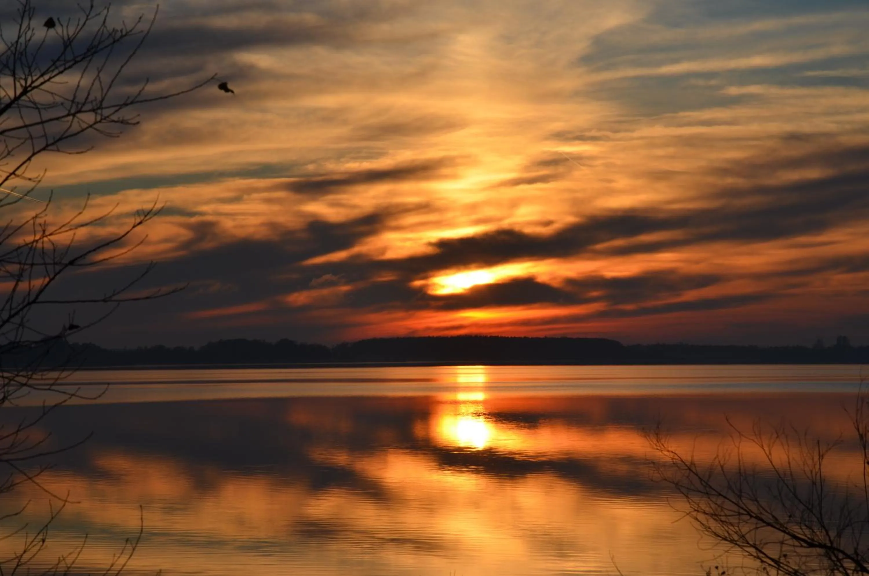 Sunset in Stara Szkoła w Harszu