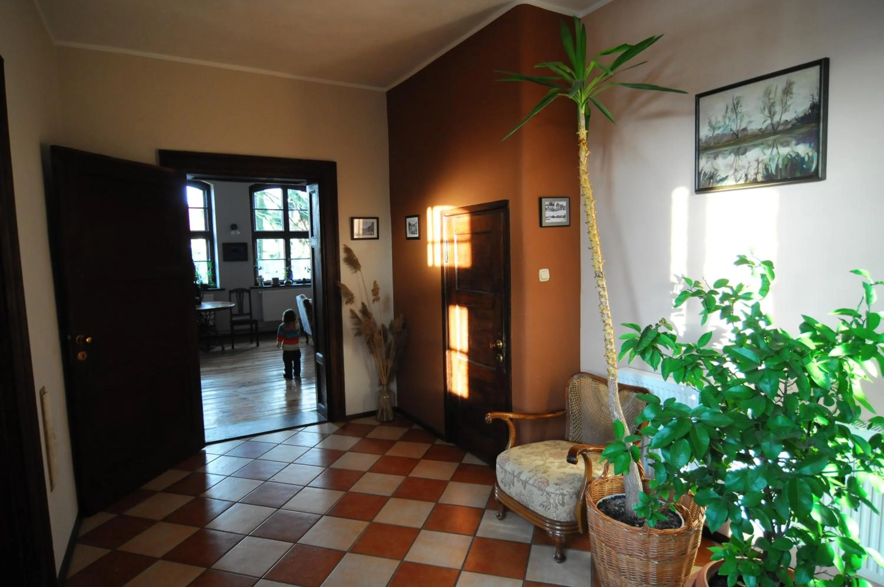 Lobby or reception in Stara Szkoła w Harszu