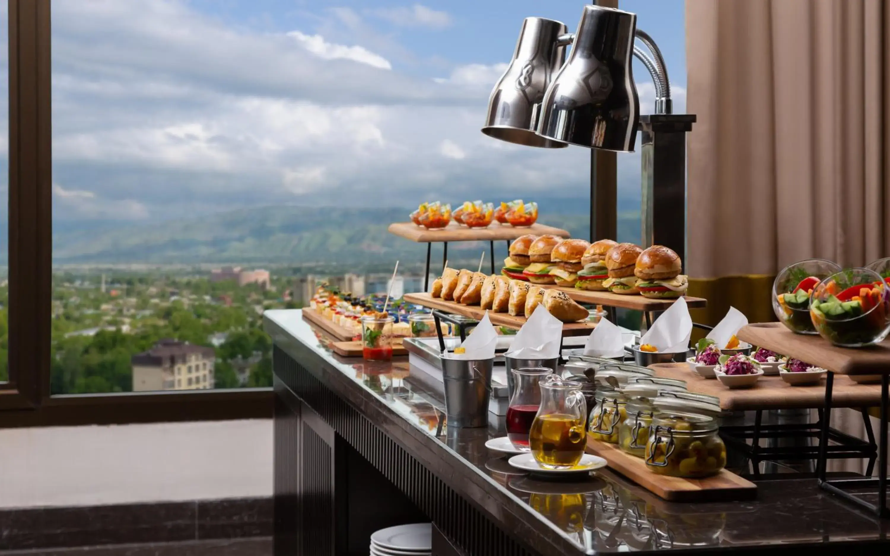 Property building in Hilton Dushanbe Property building in Hilton Dushanbe