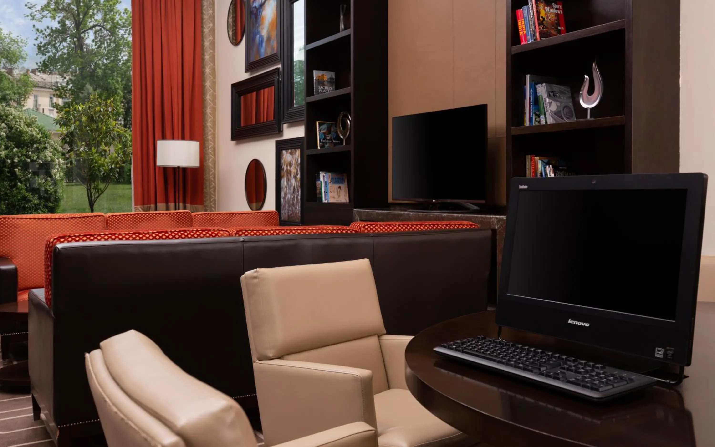 Seating area in Hilton Dushanbe