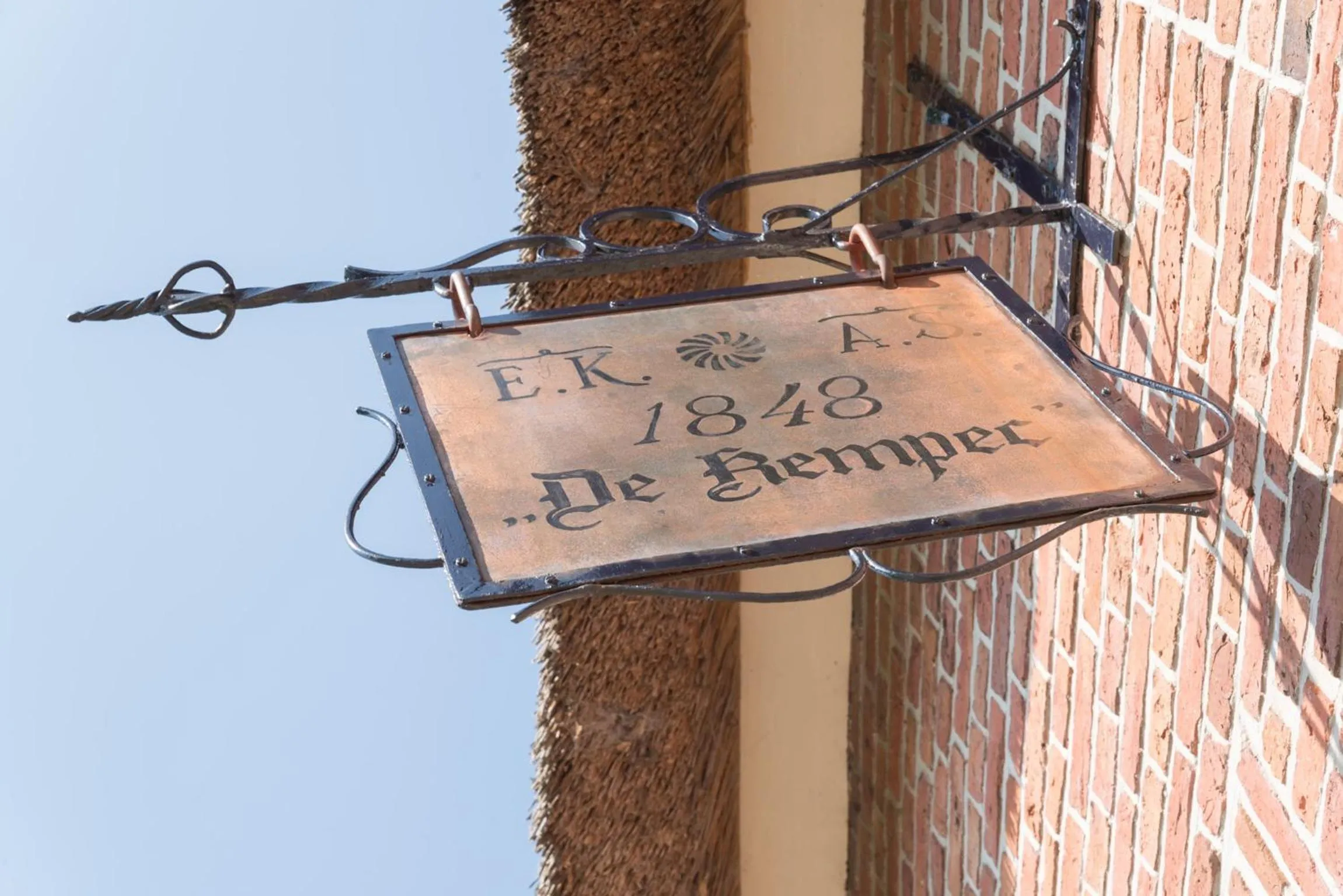 Decorative detail in Herberg de Kemper