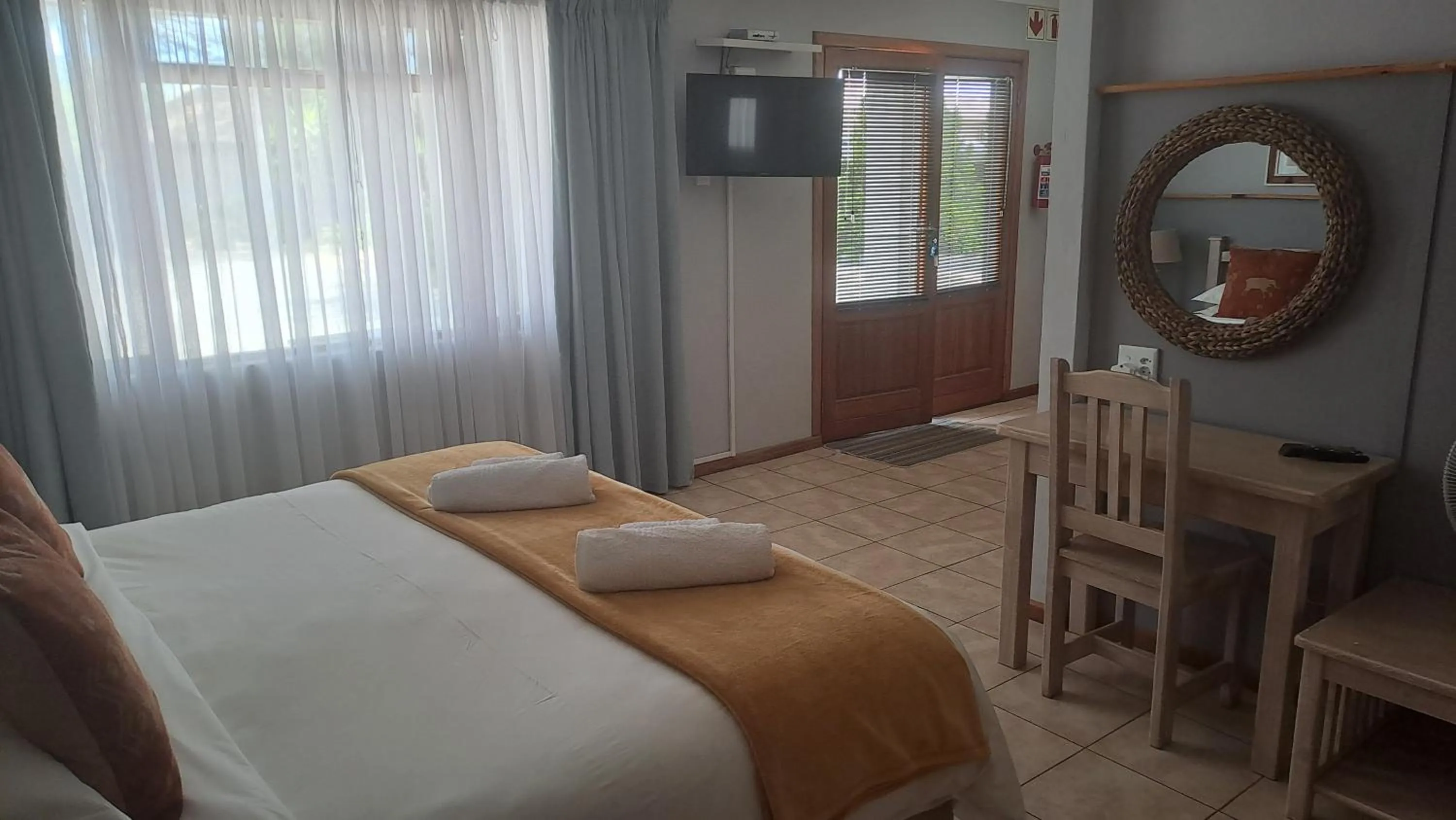 Bed in African Dawn B&B