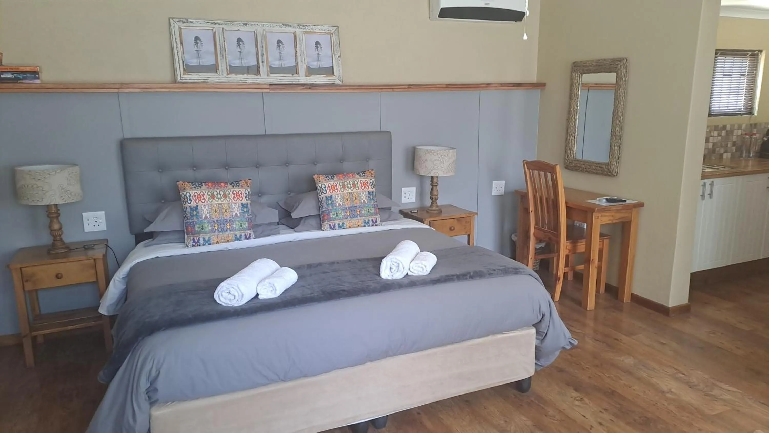 Bed in African Dawn B&B