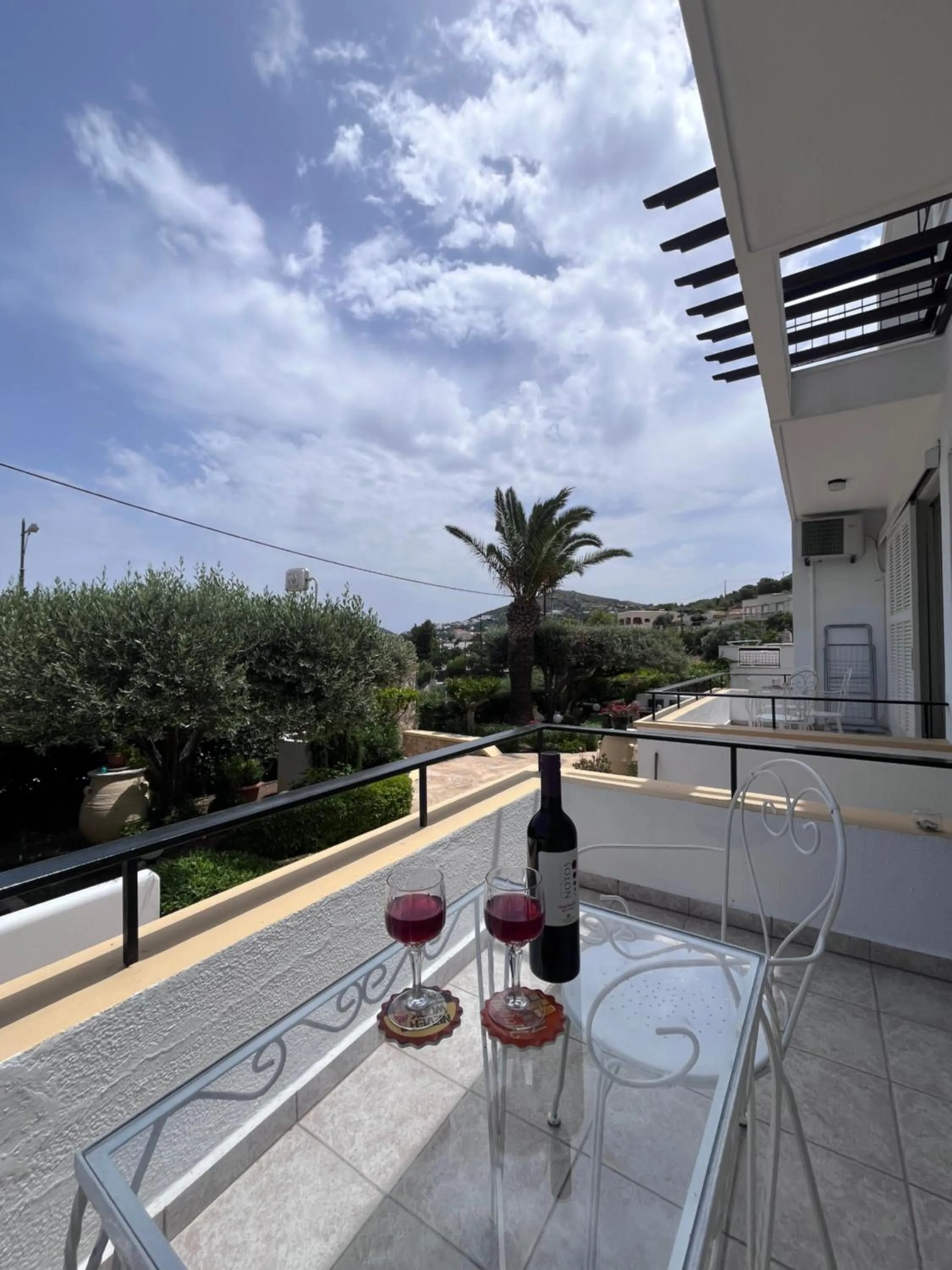 Patio in Hotel Elena