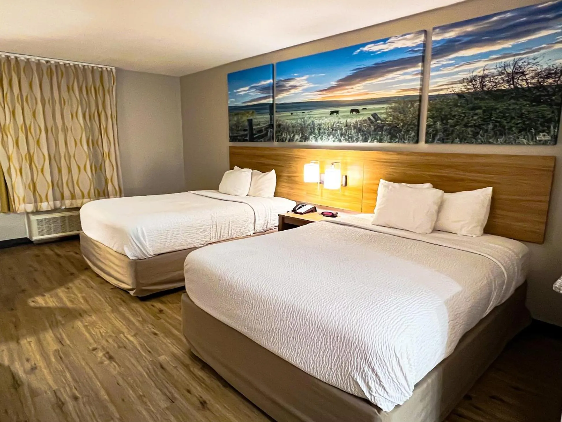 Bedroom, Bed in Days Inn by Wyndham Dallas Plano