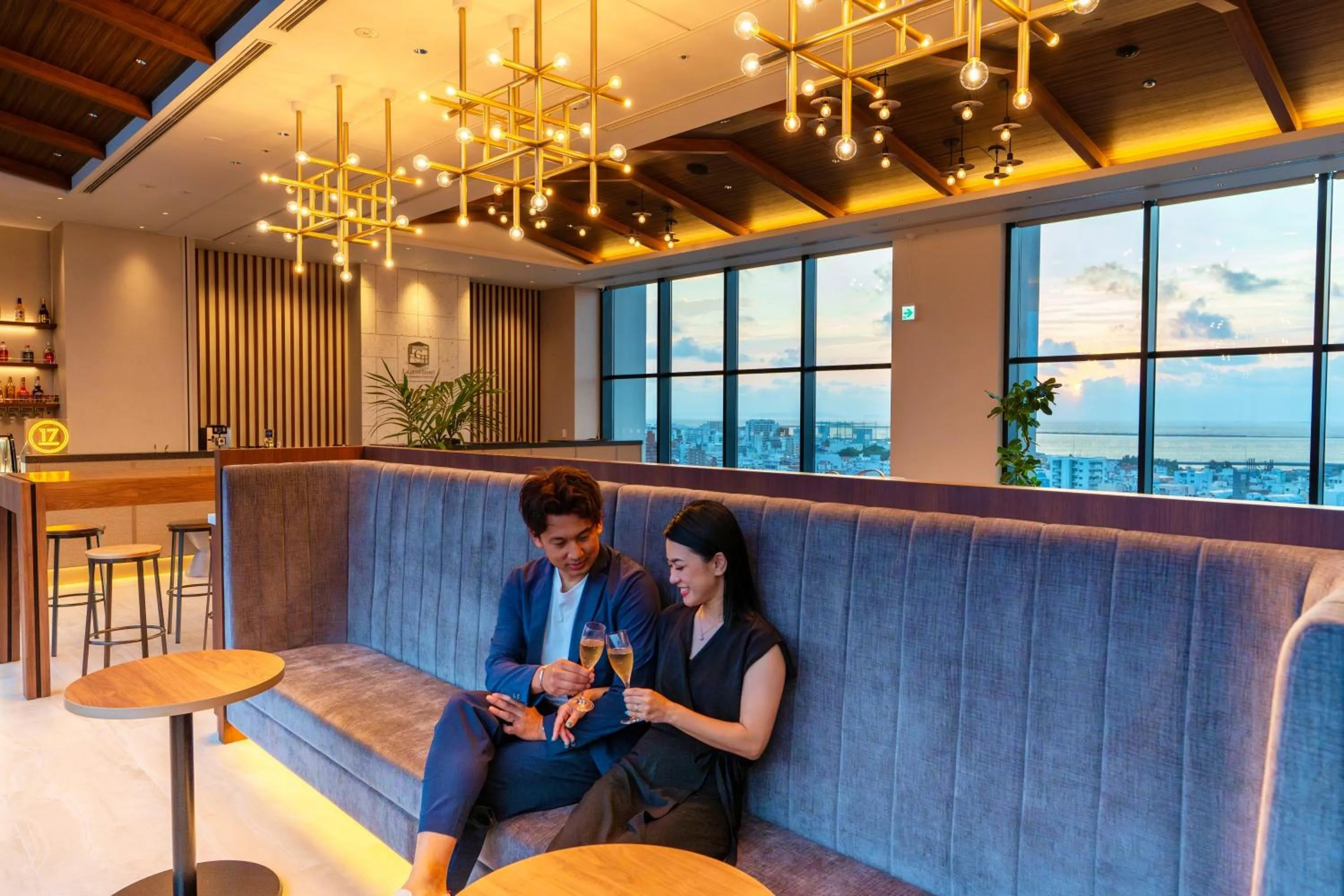 Lounge or bar in La'gent Hotel Okinawa Naha