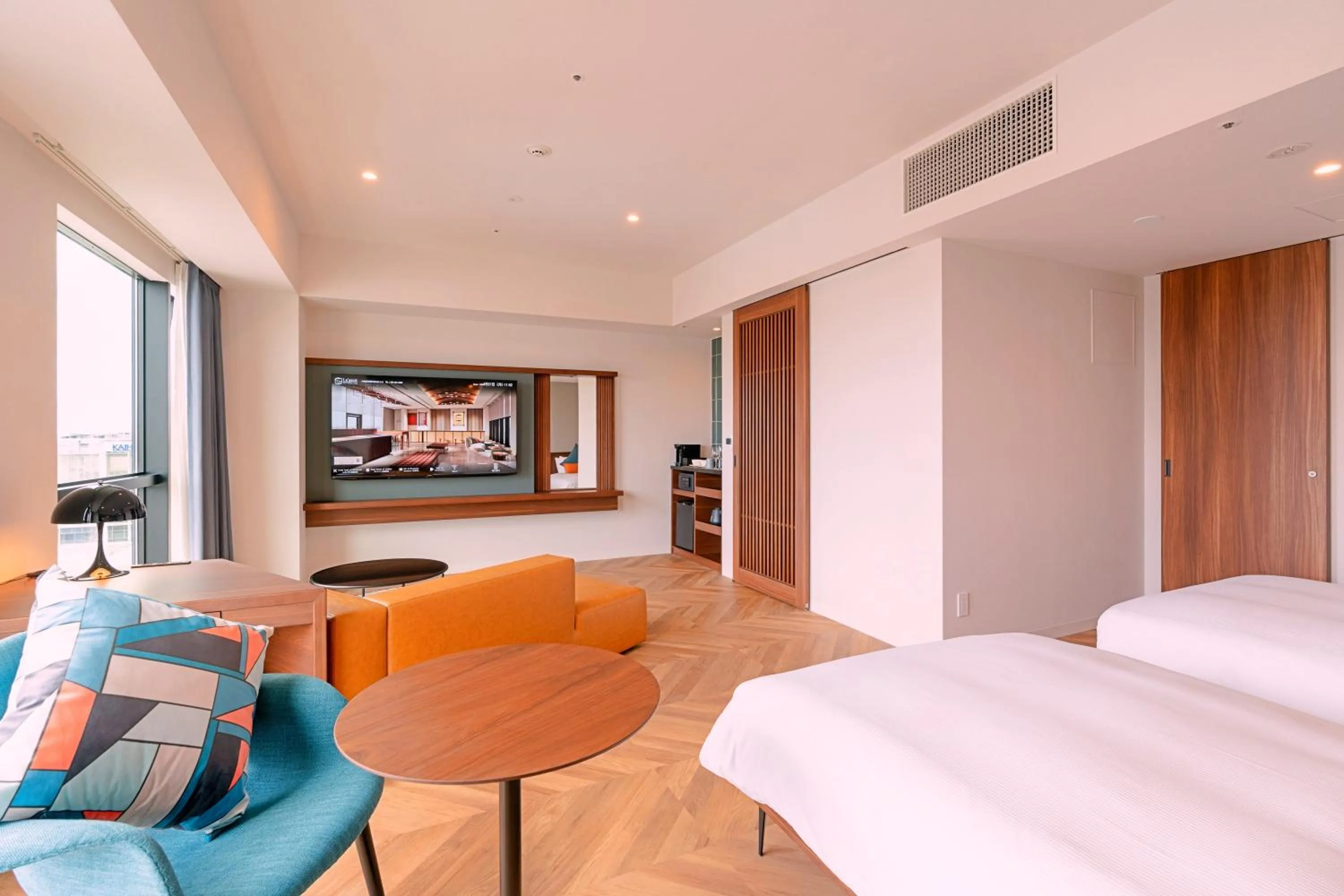 Photo of the whole room, Bed in La'gent Hotel Okinawa Naha