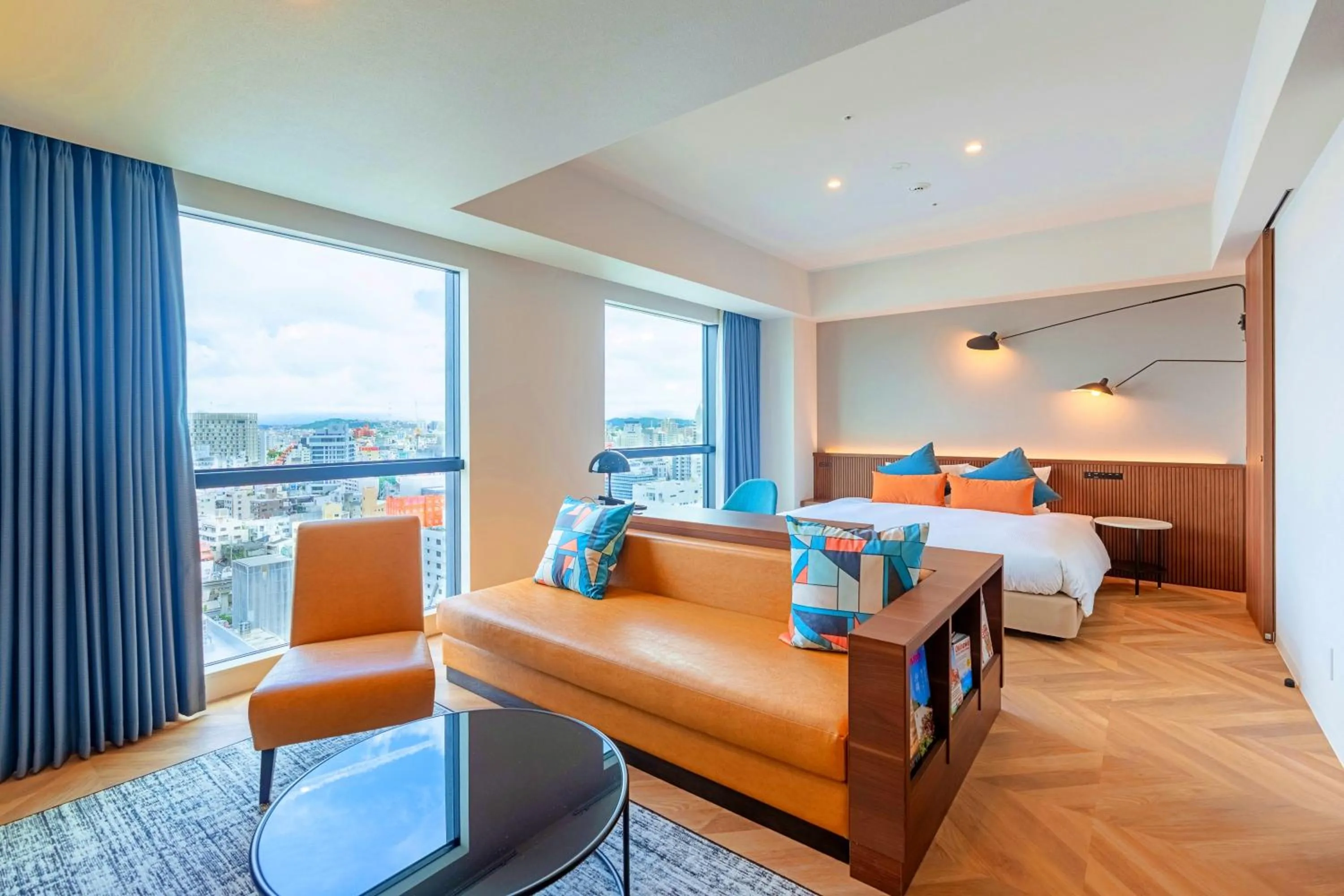 Photo of the whole room, Bed in La'gent Hotel Okinawa Naha