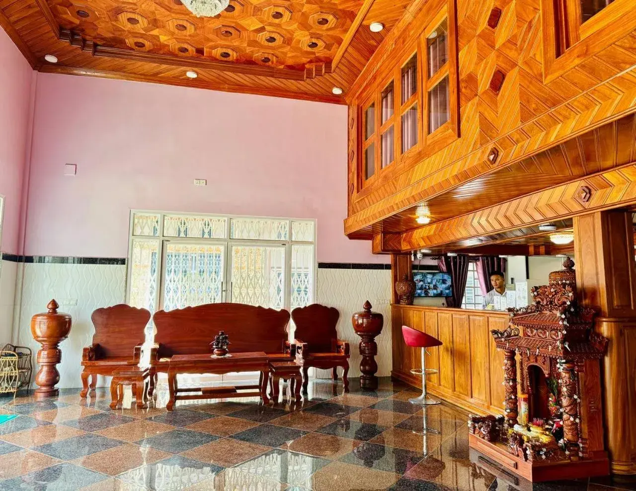 Living room in The Cozy Corner-Budget Hotel Living room in The Cozy Corner-Budget Hotel