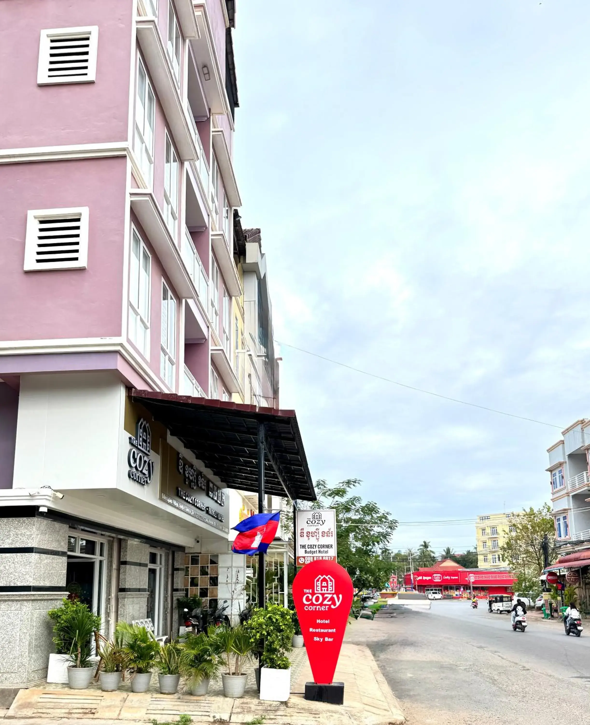 Property building in The Cozy Corner-Budget Hotel Property building in The Cozy Corner-Budget Hotel