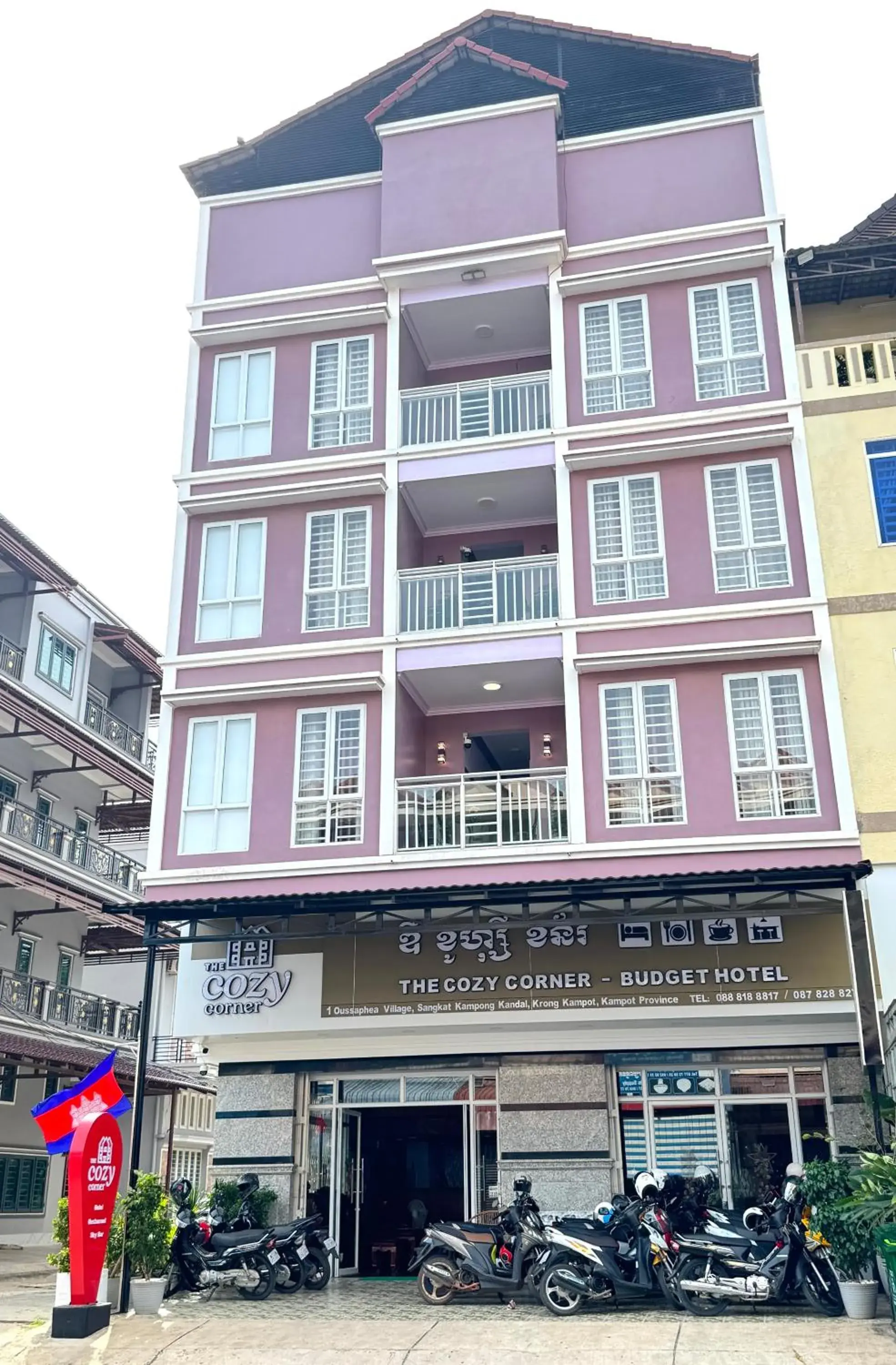 Property building in The Cozy Corner-Budget Hotel Property building in The Cozy Corner-Budget Hotel