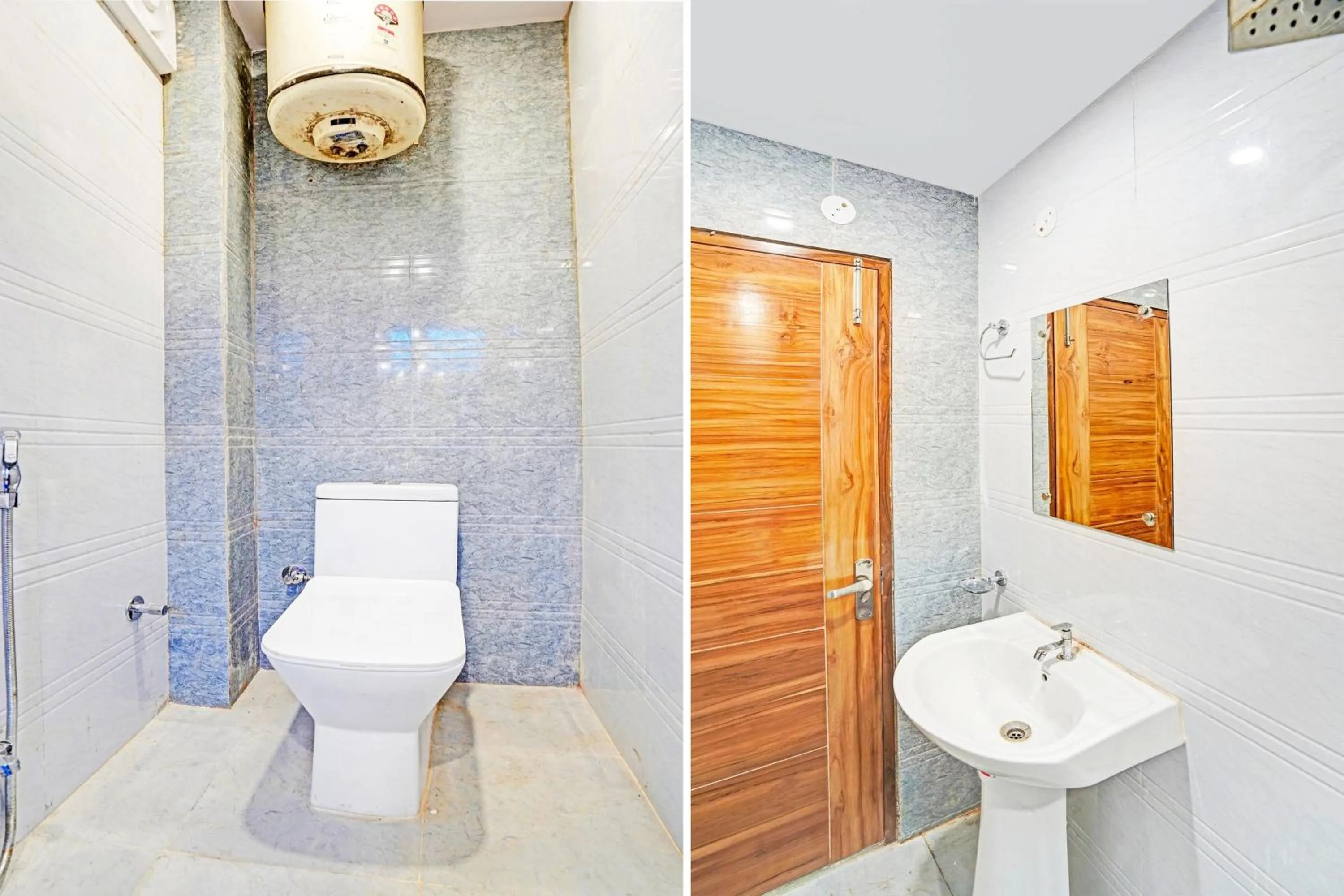 Bathroom in Hotel O veer palace