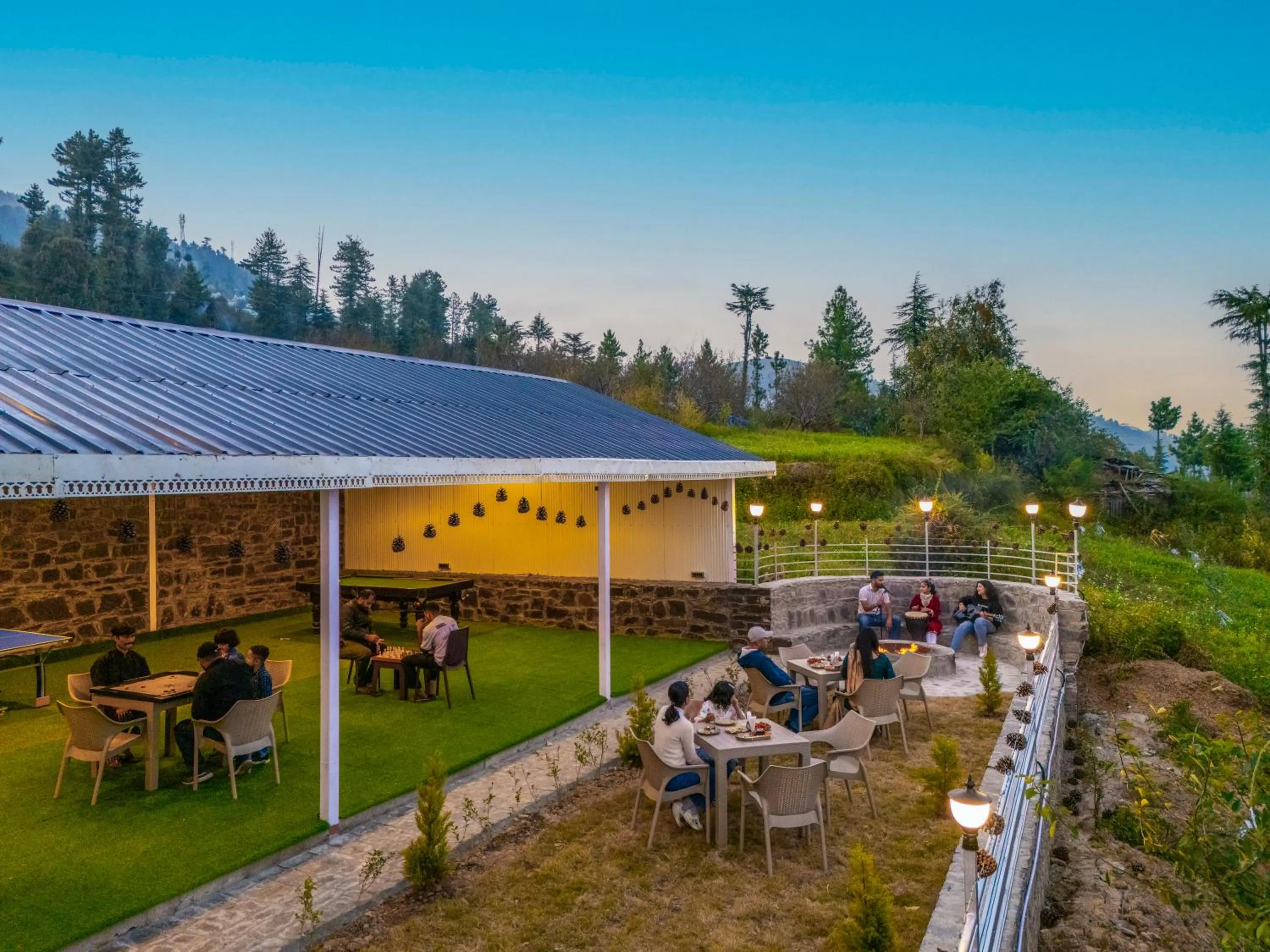 BBQ facilities in Kathkuni by Jomotel - A Pure Veg Boutique Stay