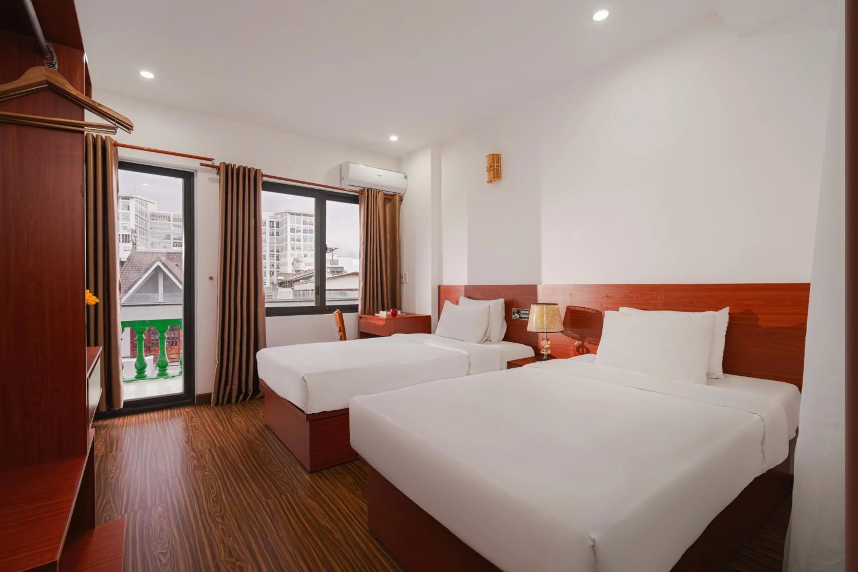 Bed in ELC Luxury Da Lat Hotel & Apartment