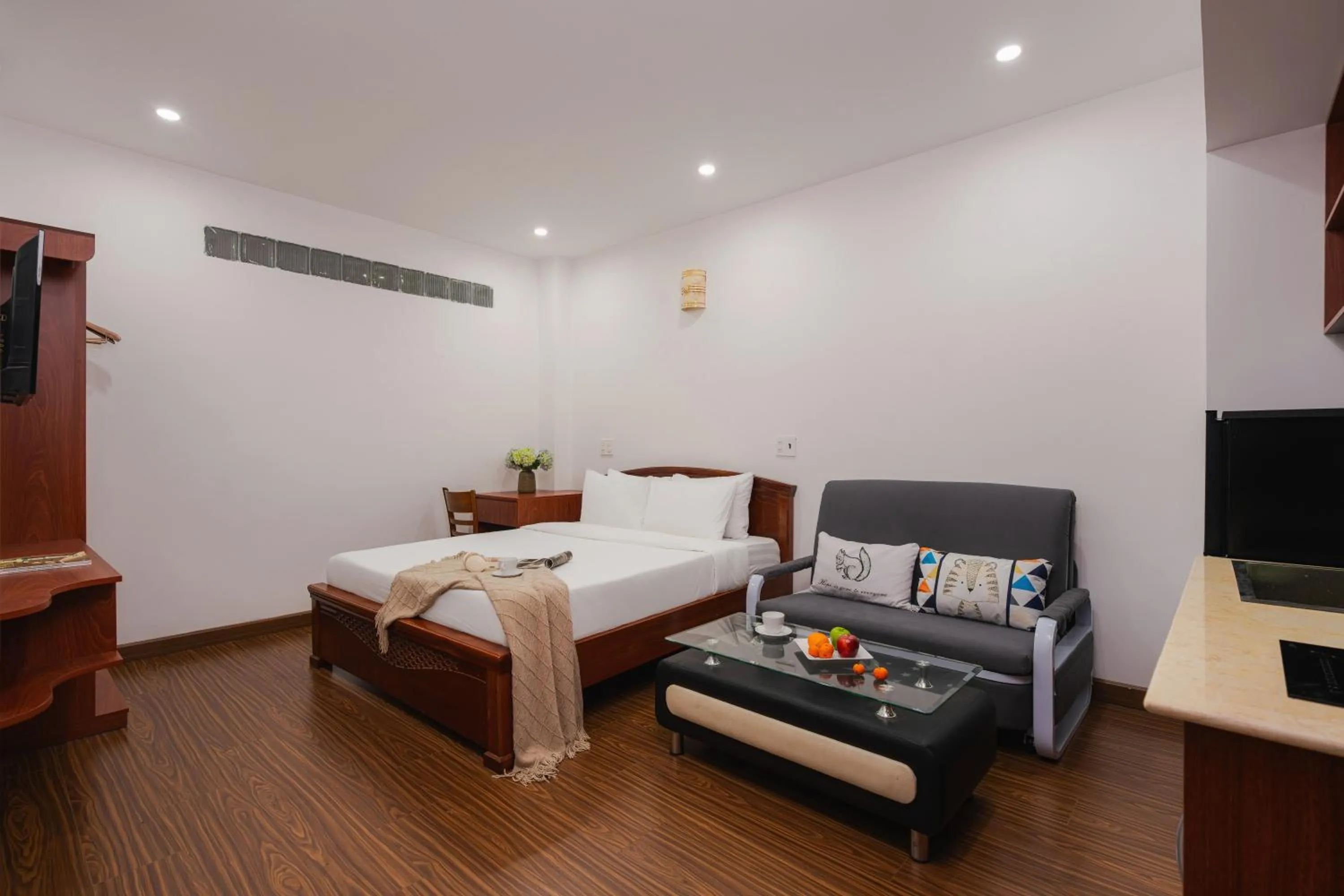 Bed in ELC Luxury Da Lat Hotel & Apartment