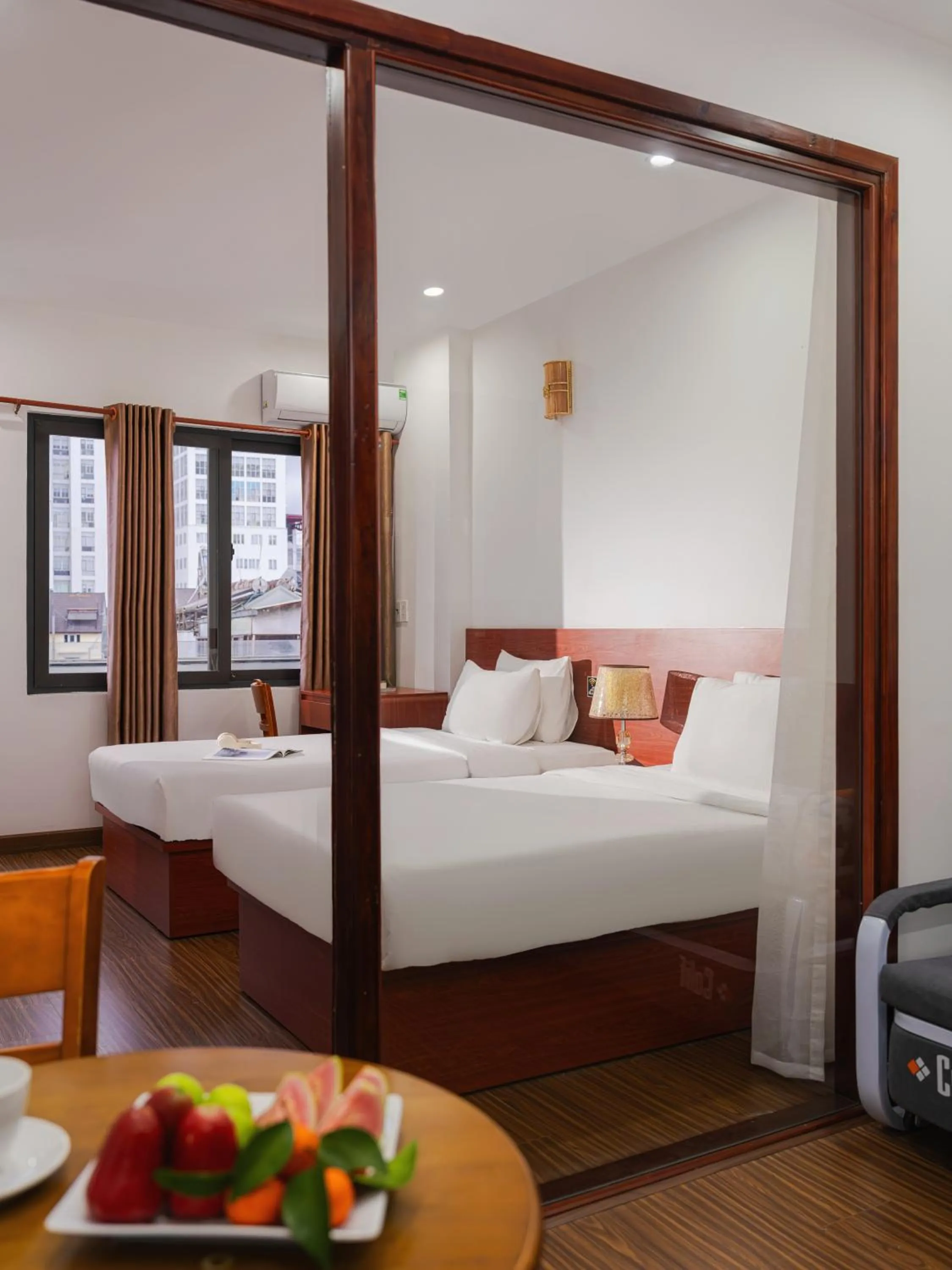 Bed in ELC Luxury Da Lat Hotel & Apartment