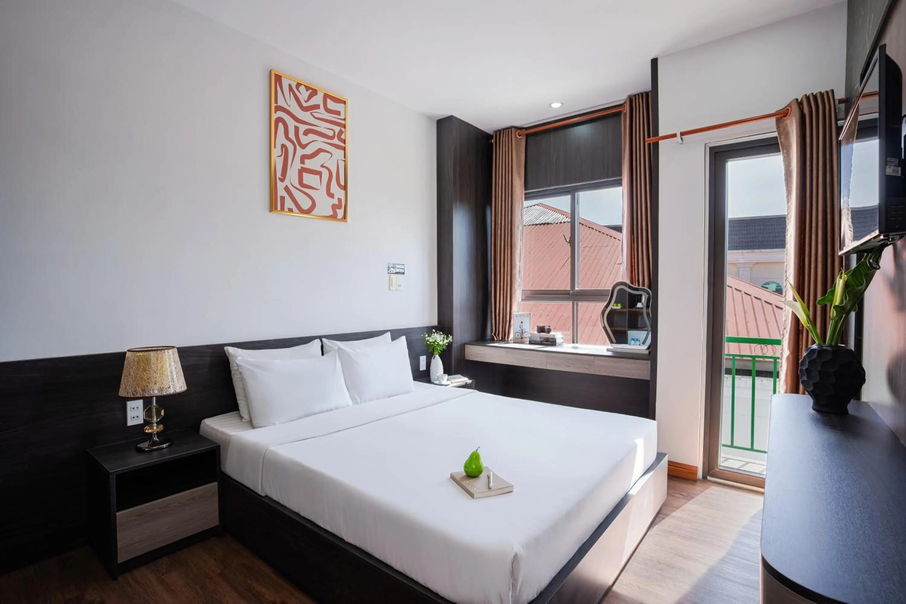 Photo of the whole room, Bed in ELC Luxury Da Lat Hotel & Apartment