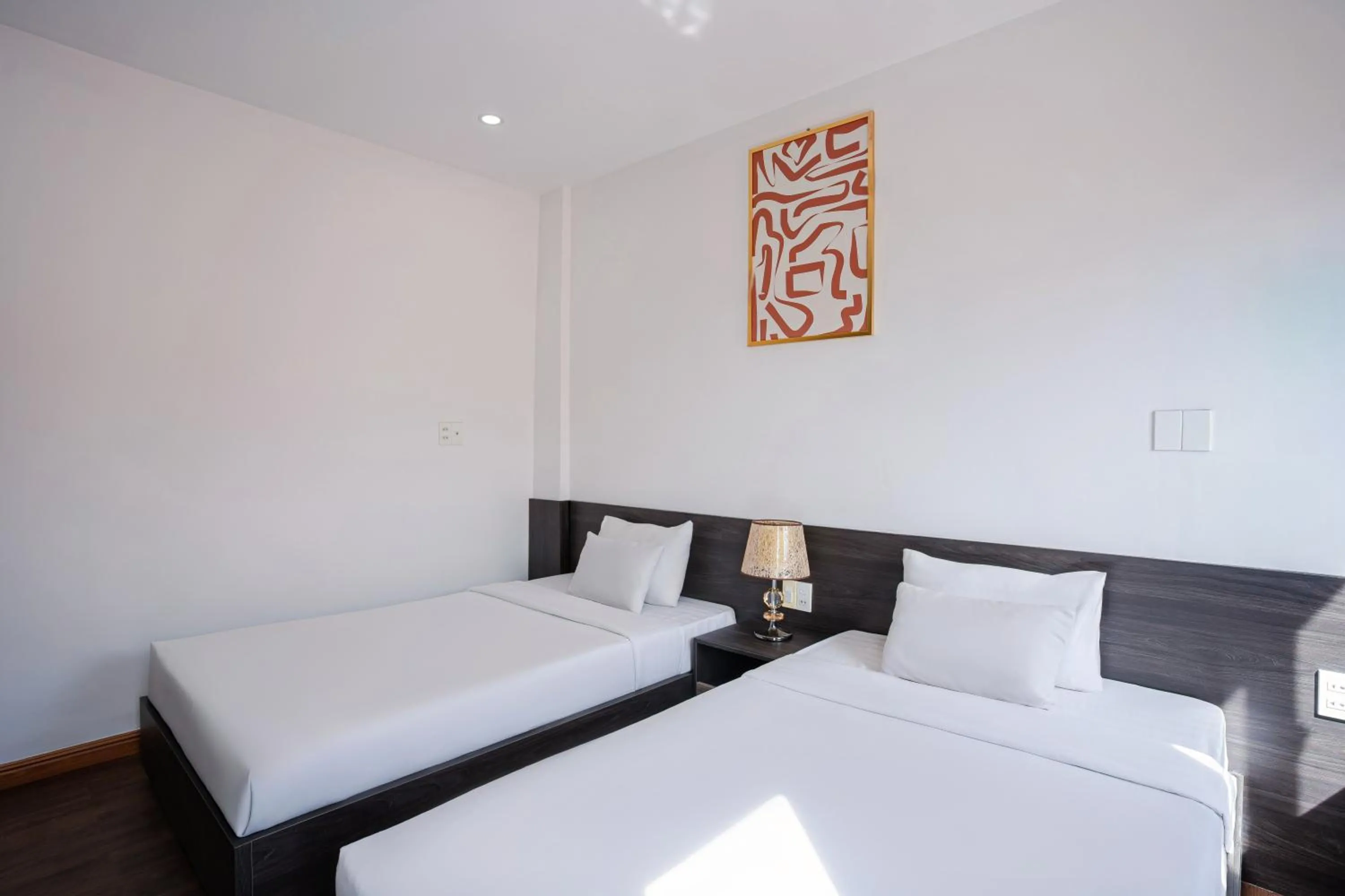 Photo of the whole room, Bed in ELC Luxury Da Lat Hotel & Apartment