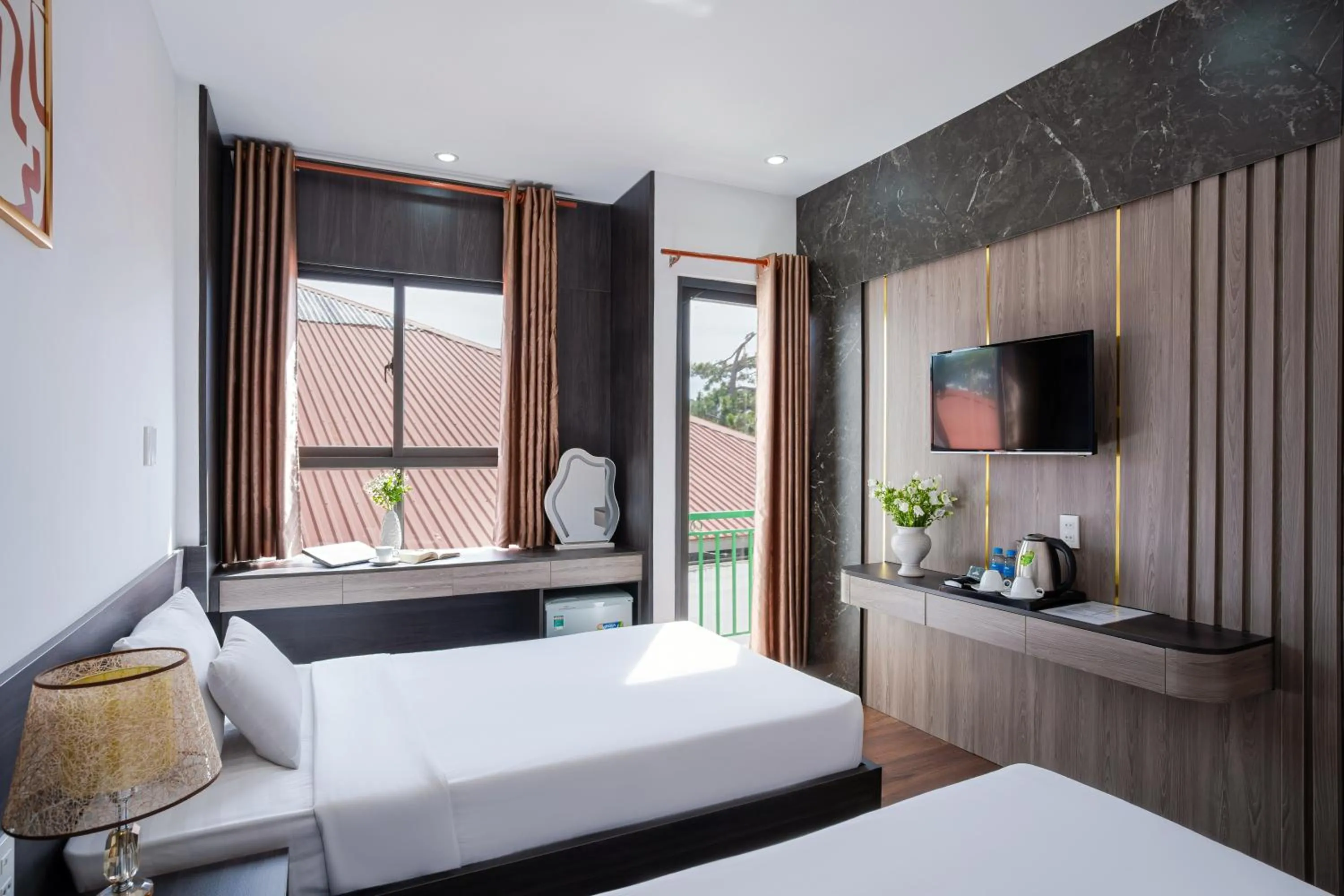 Photo of the whole room, Bed in ELC Luxury Da Lat Hotel & Apartment