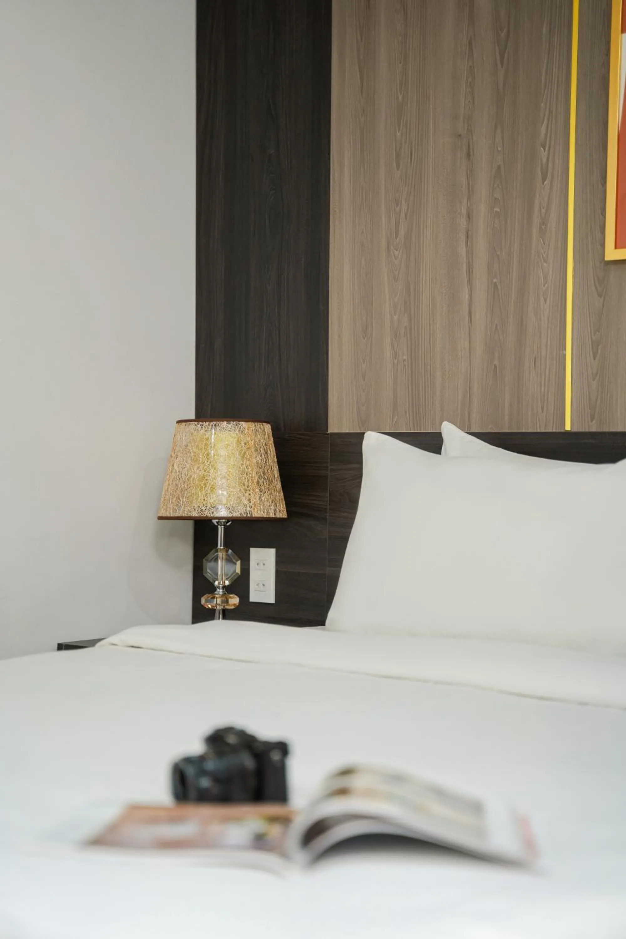 Bed in ELC Luxury Da Lat Hotel & Apartment