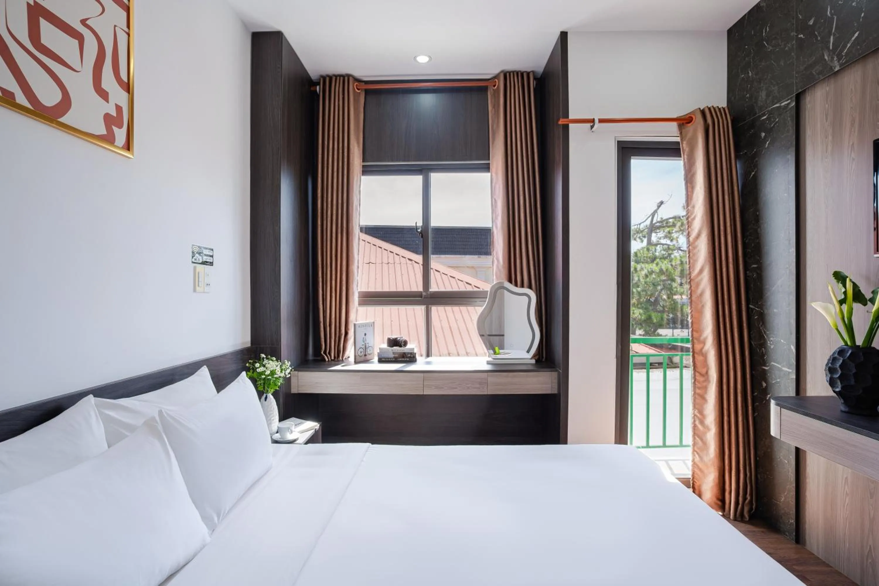 Photo of the whole room, Bed in ELC Luxury Da Lat Hotel & Apartment
