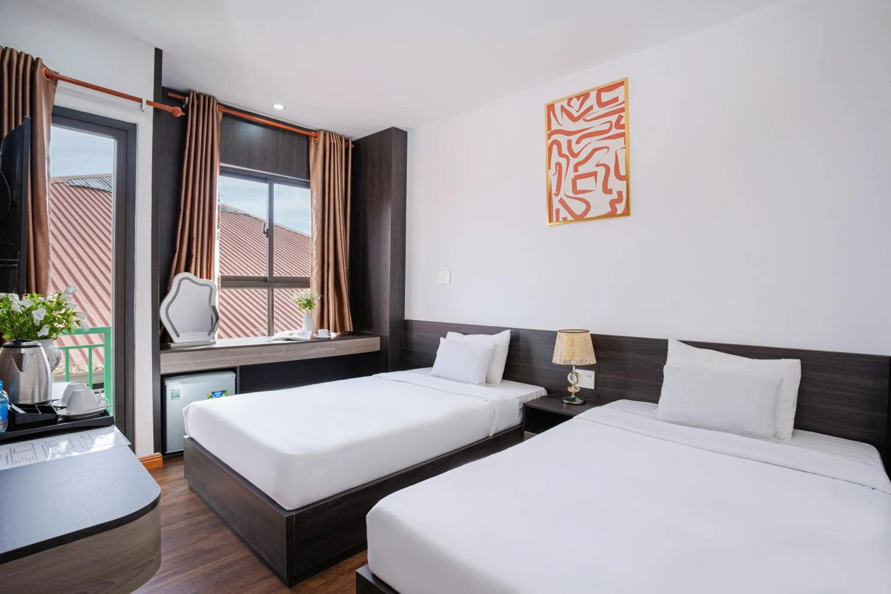 Photo of the whole room, Bed in ELC Luxury Da Lat Hotel & Apartment
