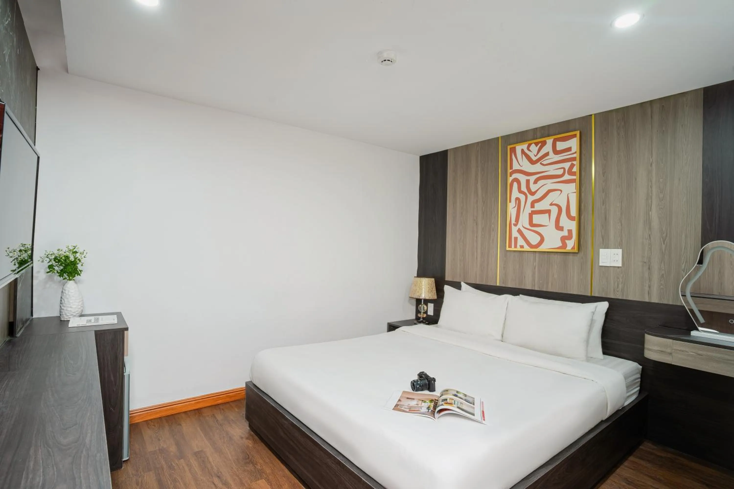 Photo of the whole room, Bed in ELC Luxury Da Lat Hotel & Apartment