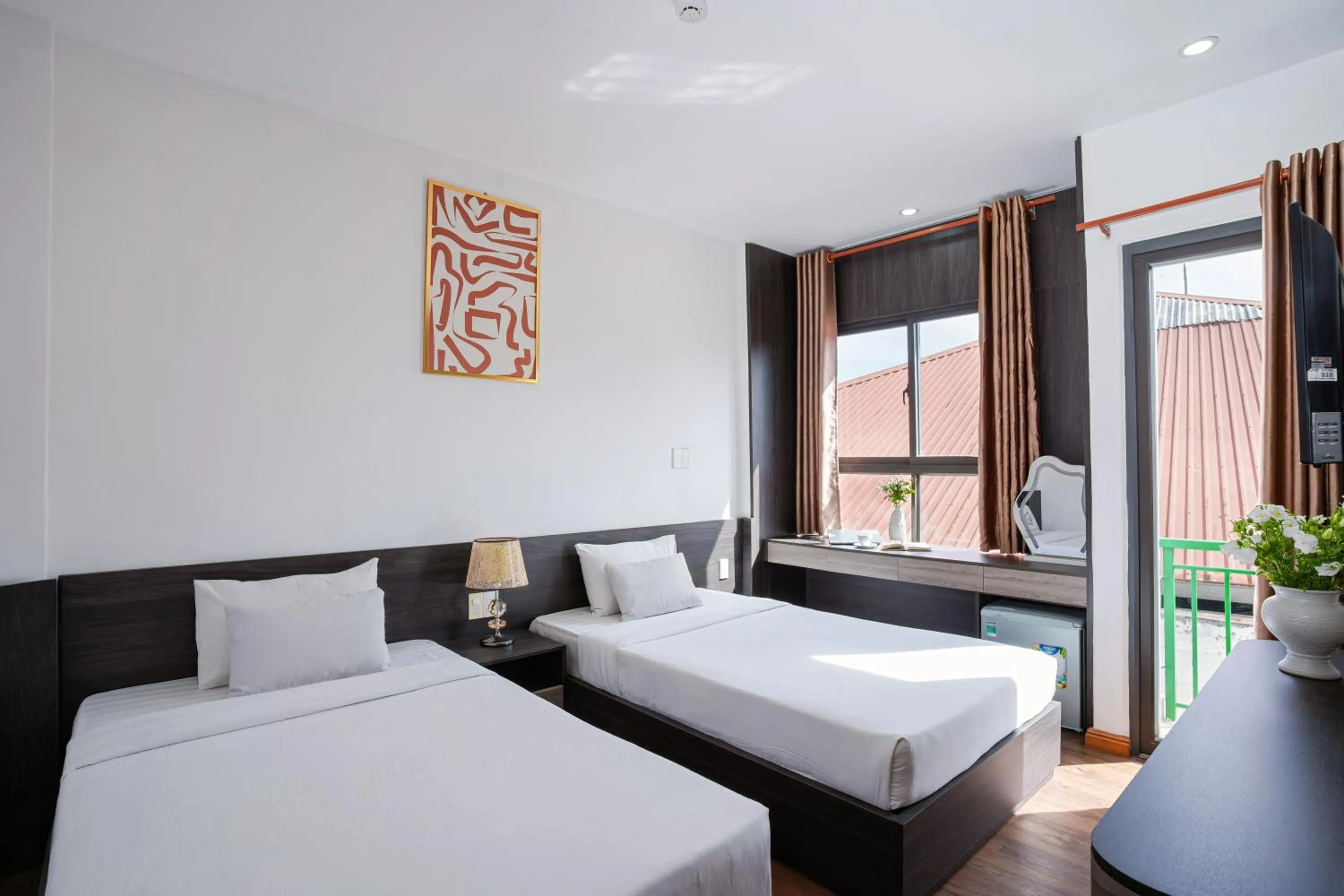 Photo of the whole room, Bed in ELC Luxury Da Lat Hotel & Apartment
