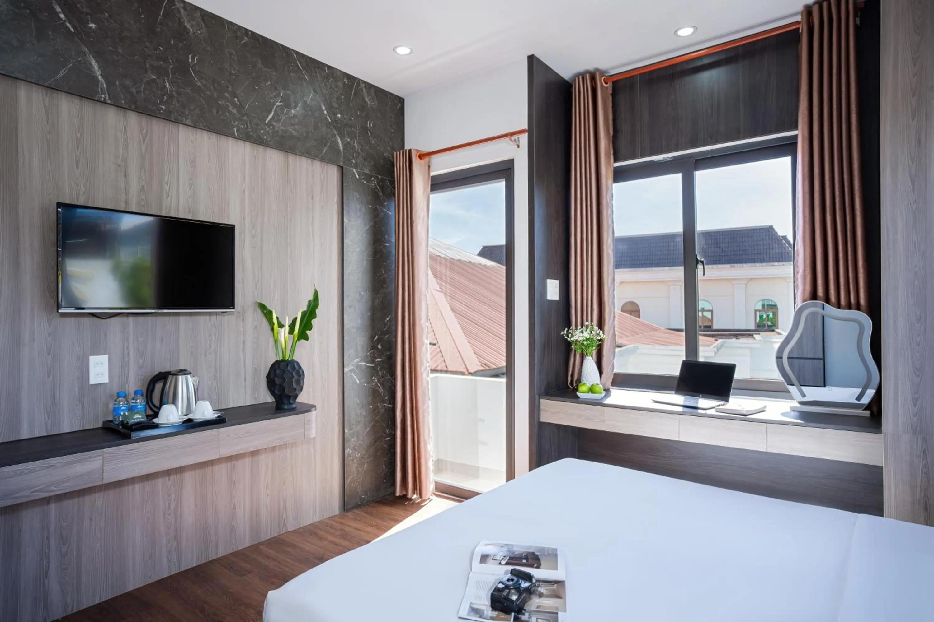 Photo of the whole room, Bed in ELC Luxury Da Lat Hotel & Apartment
