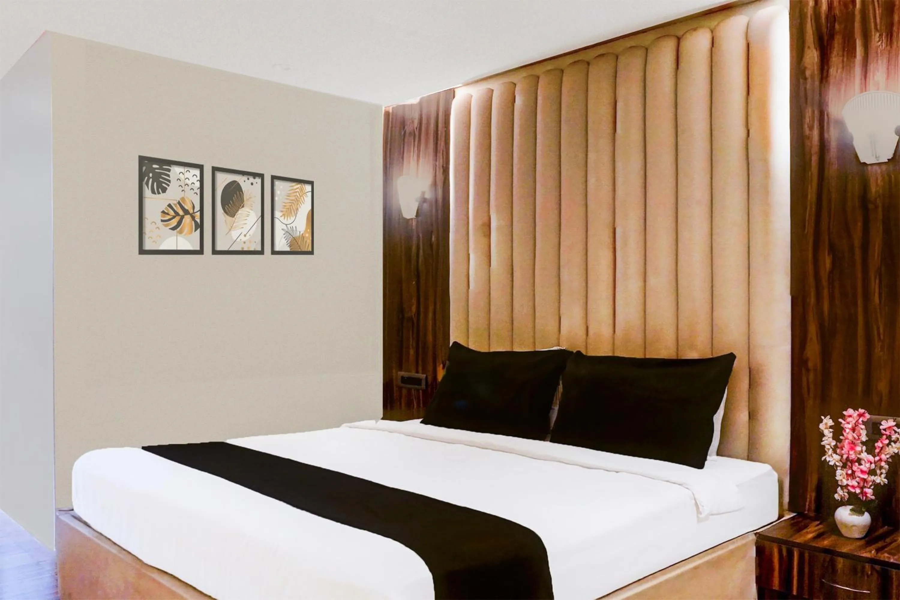 Bedroom, Bed in Townhouse Oak Hadapsar