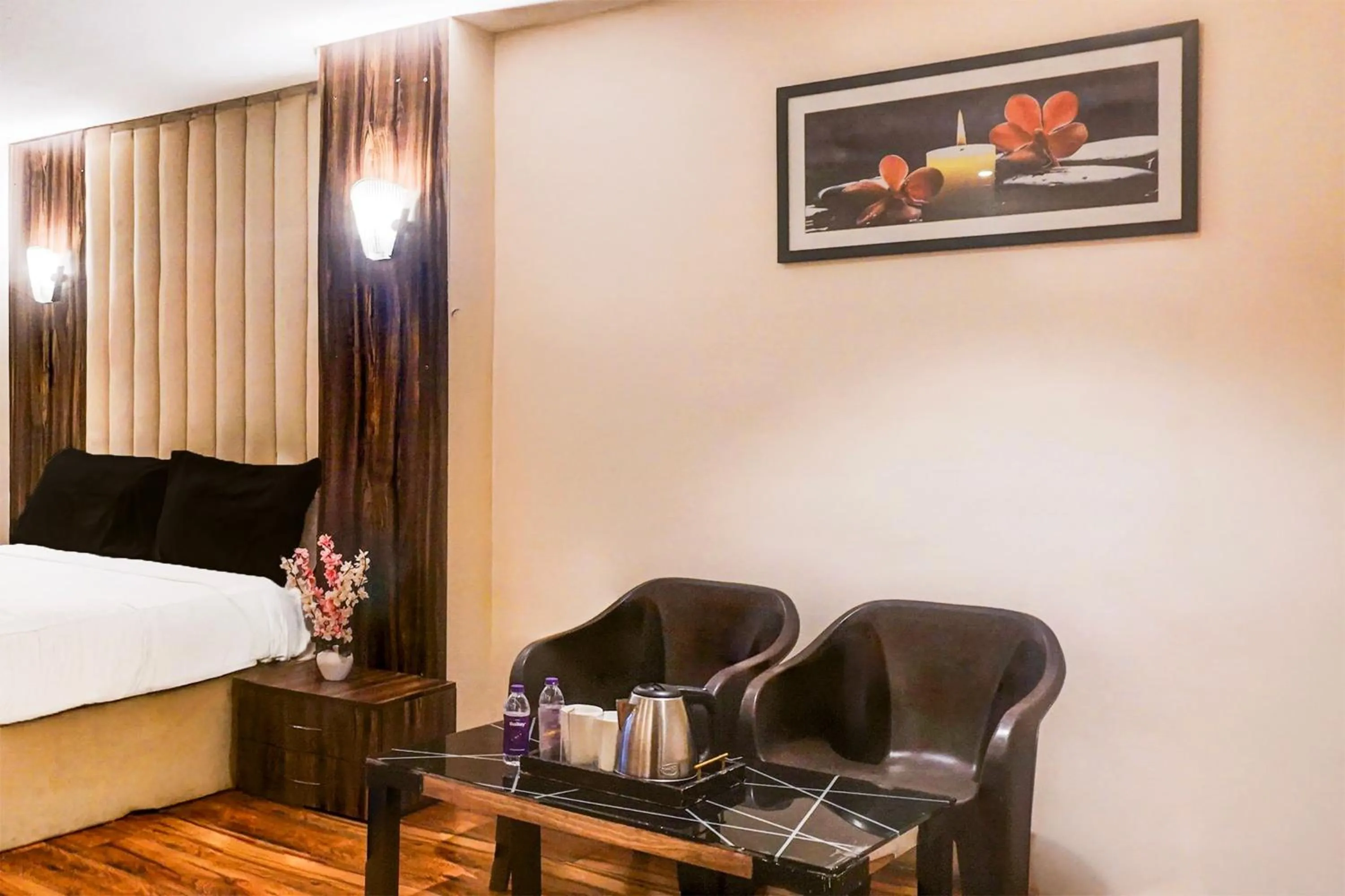 Bedroom, Bed in Townhouse Oak Hadapsar